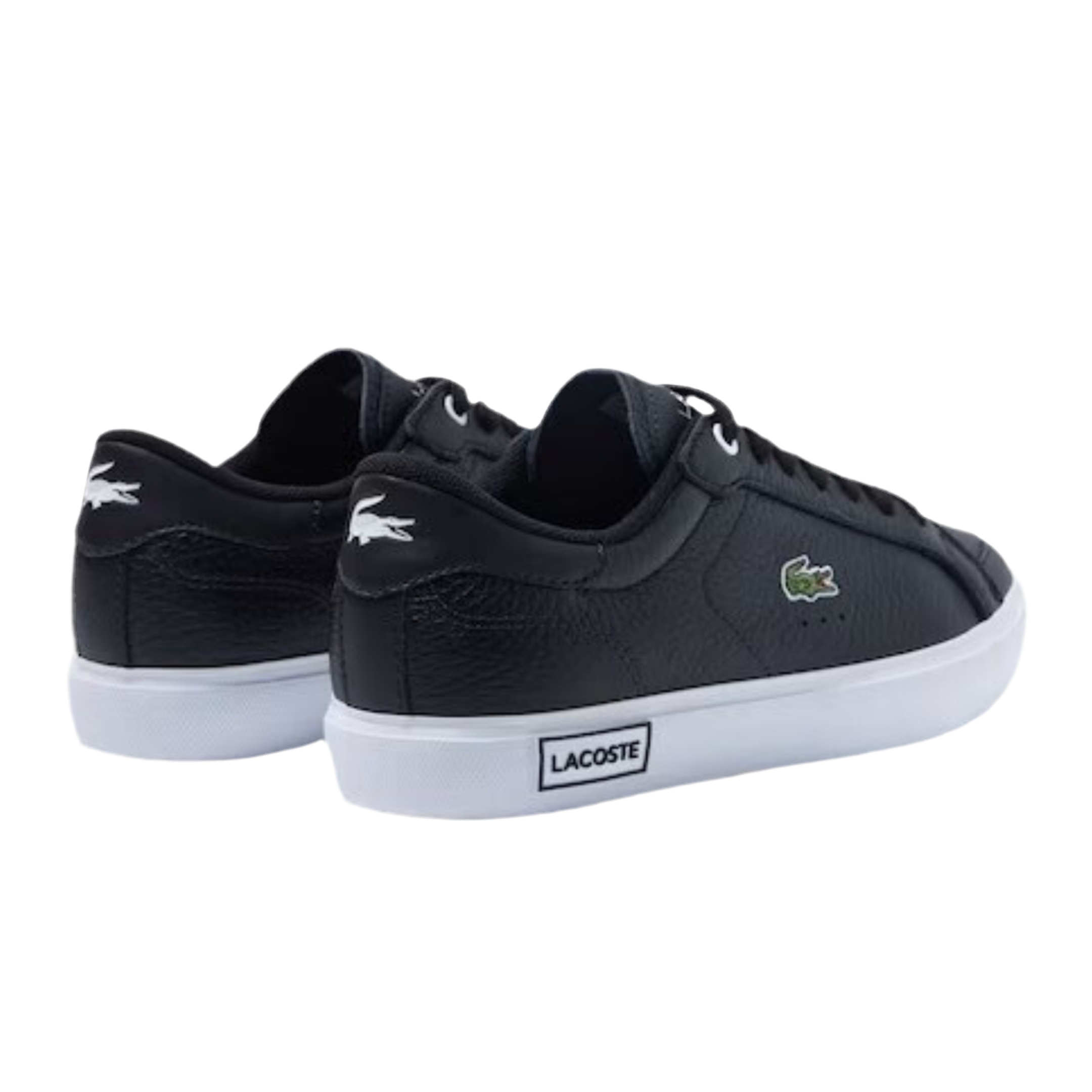 Lacoste Women Powercourt Leather - Black