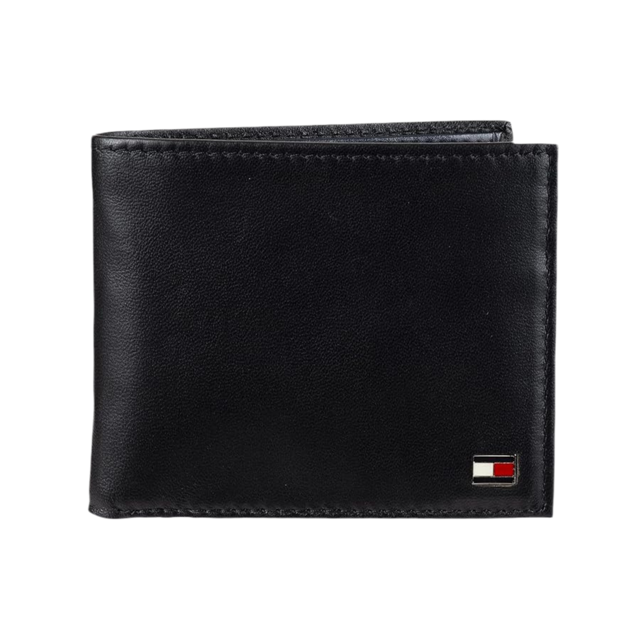 Tommy Hilfiger Oxford Leather Wallet - Black