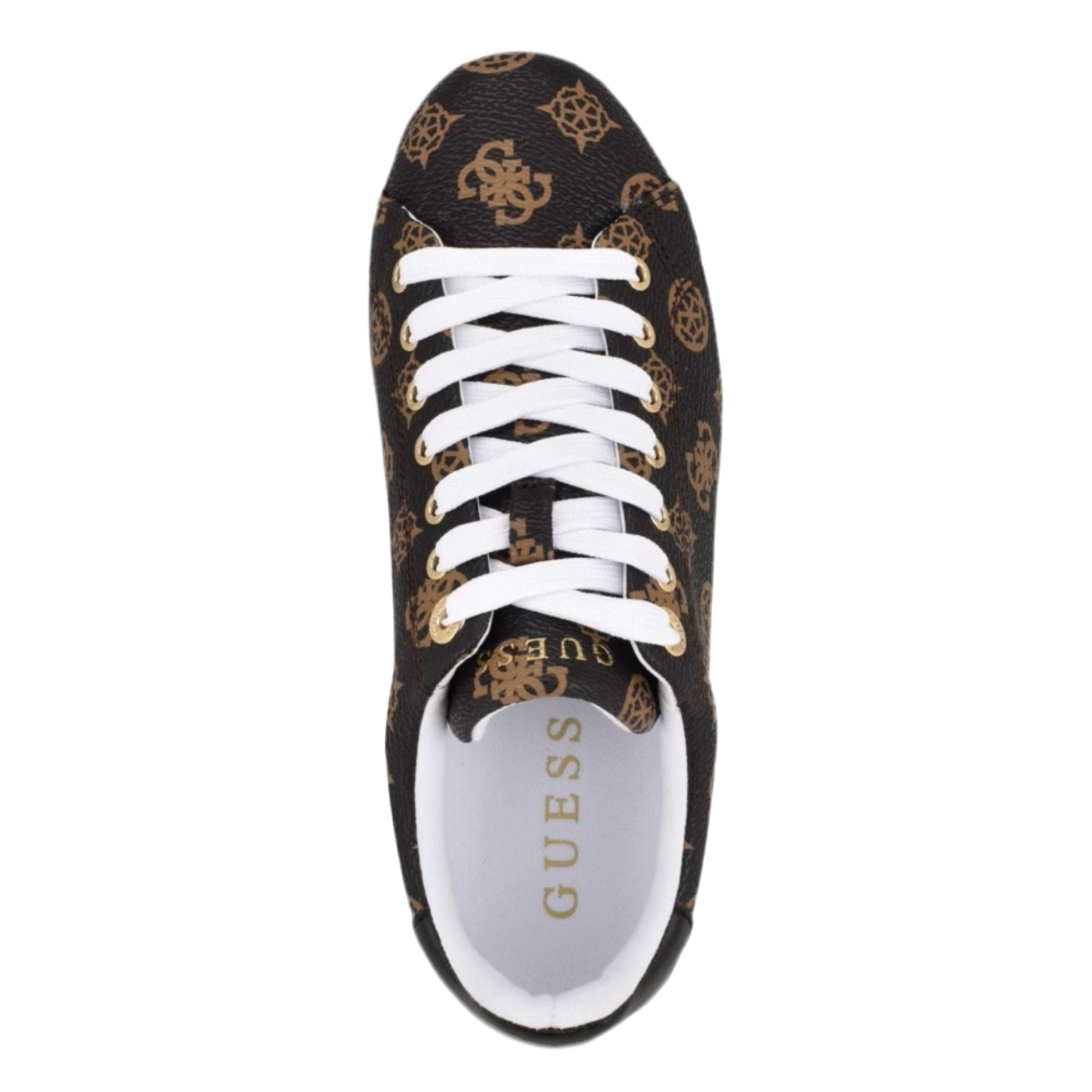 Guess Women Denesa Peony Sneaker - Medium Brown