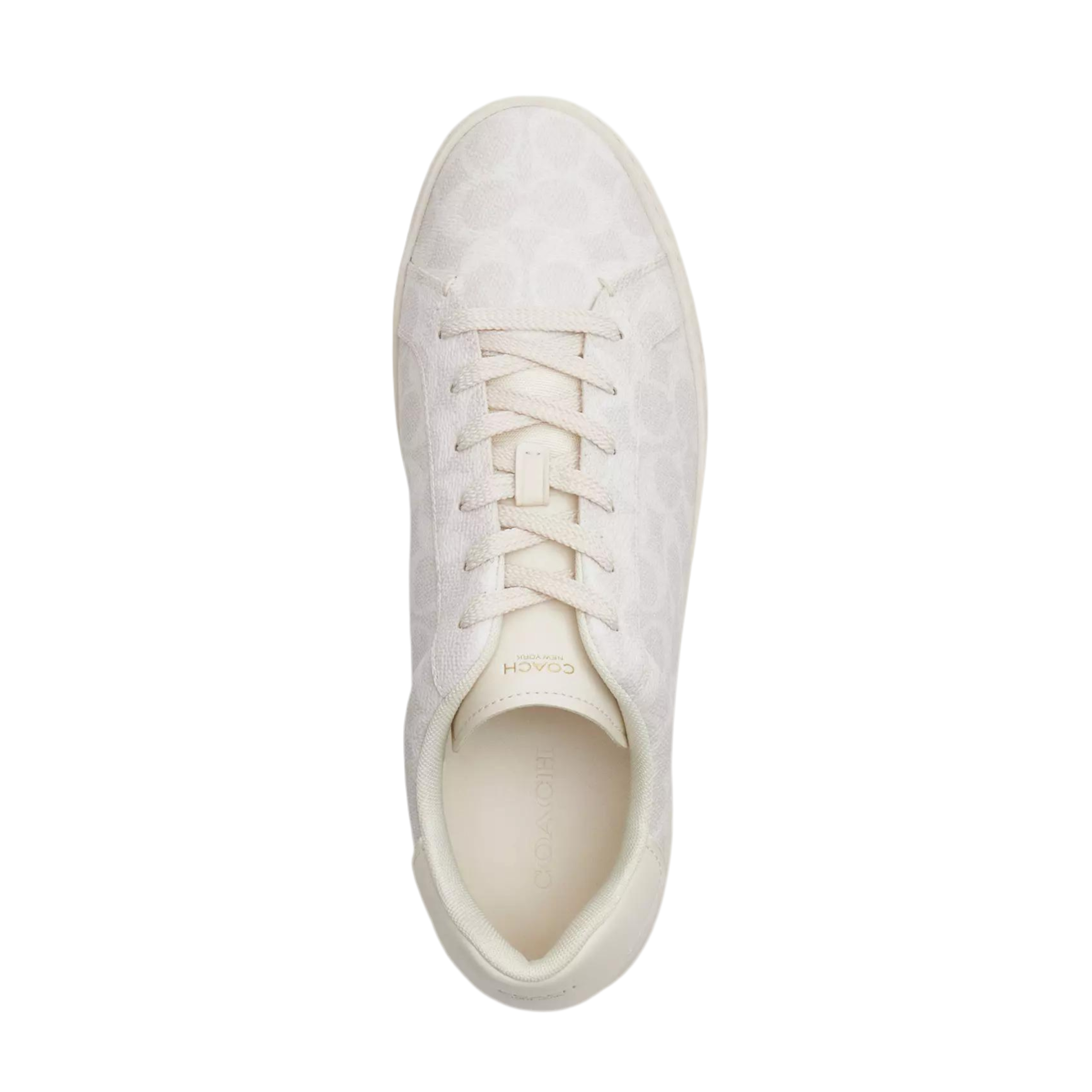 COACH Men's High Line Sneaker - Off White