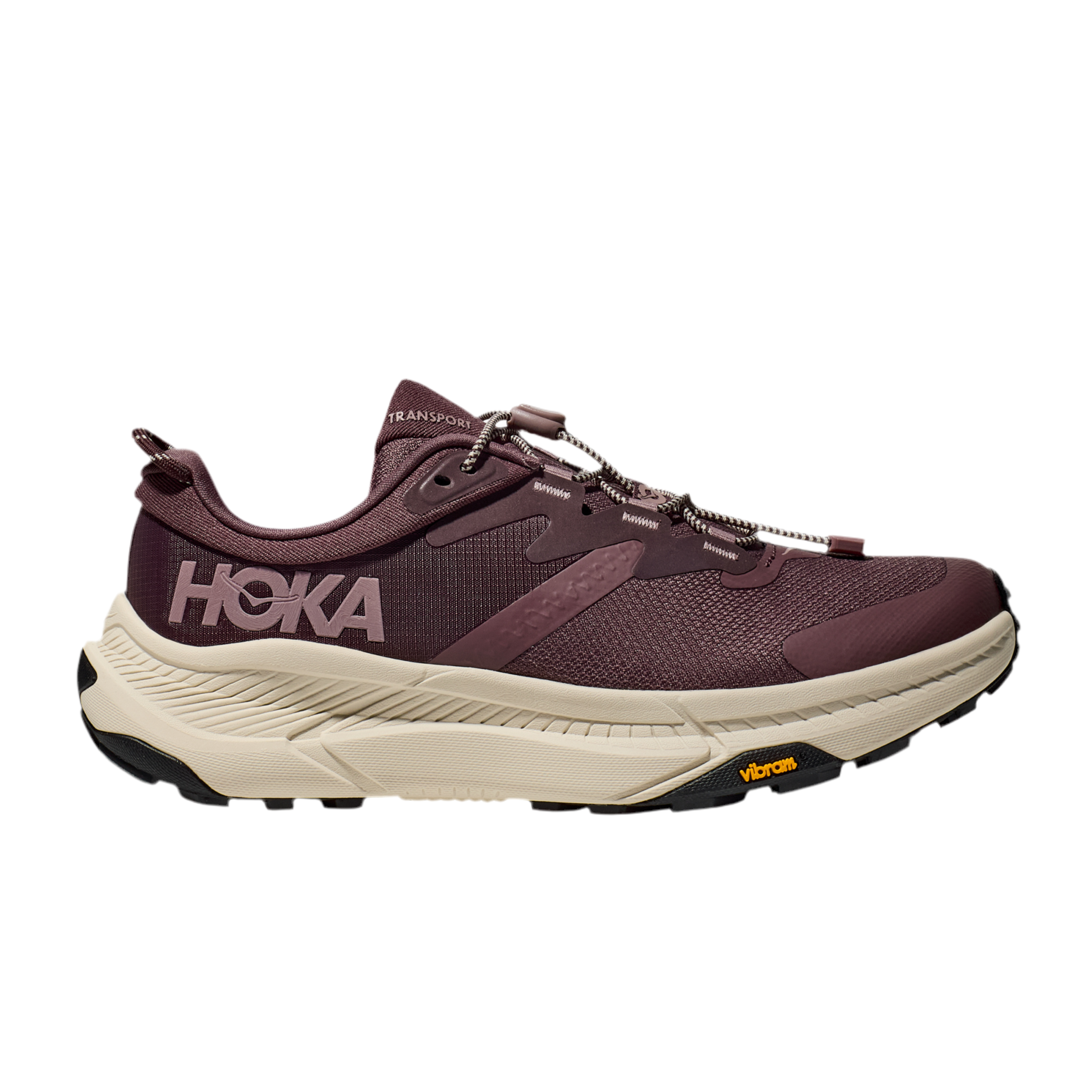 Hoka Women Transport - Smoky Quartz Oat Milk