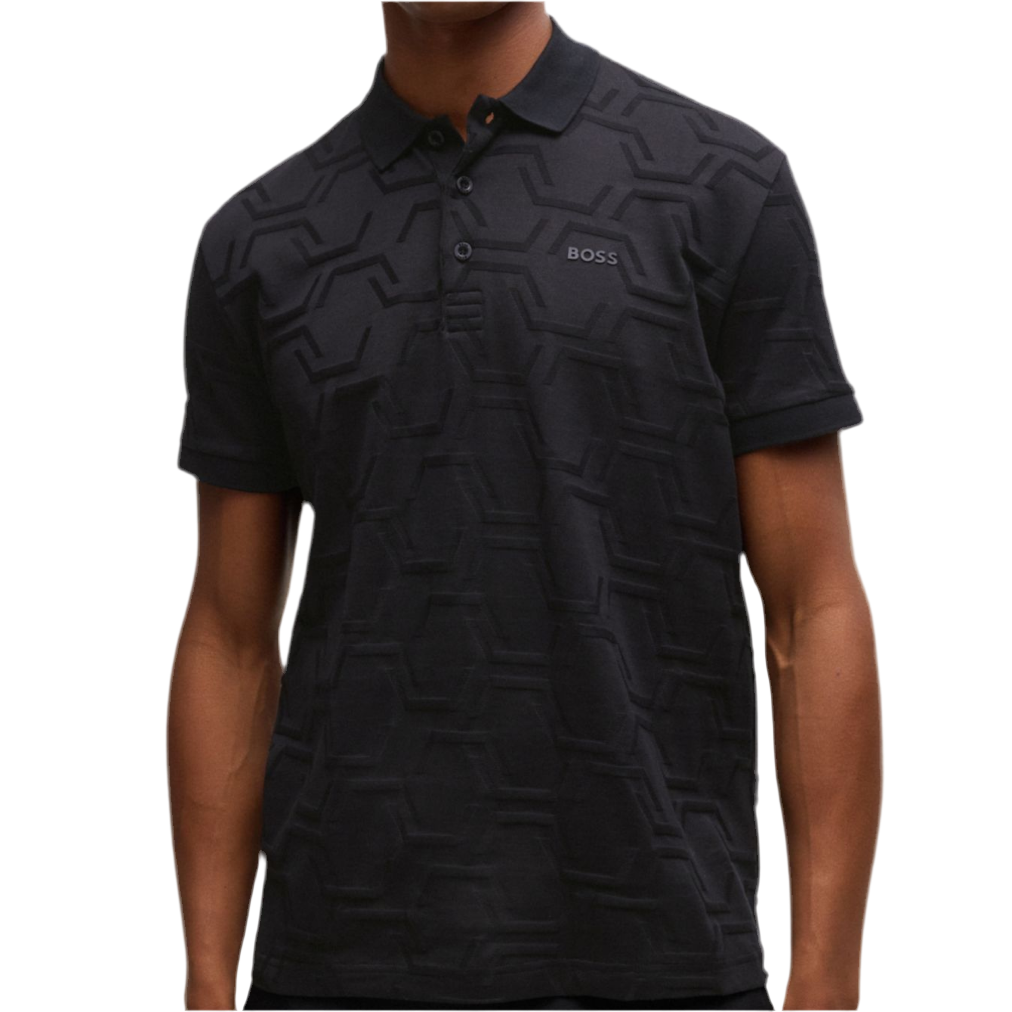 Hugo Boss Men Paddy Relaxed Fit Polo Shirt - Black