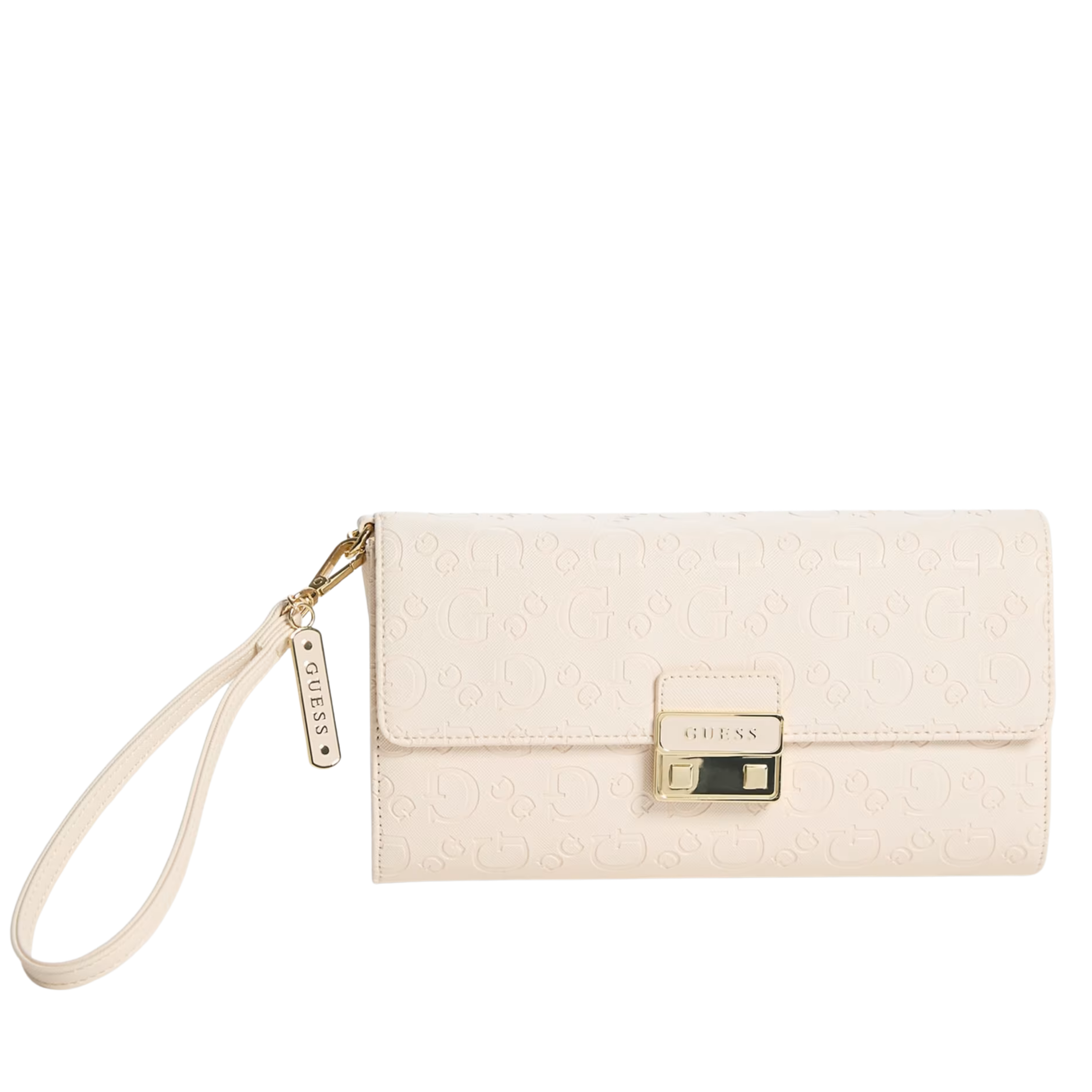 GUESS Women Elise Clutch - Off White