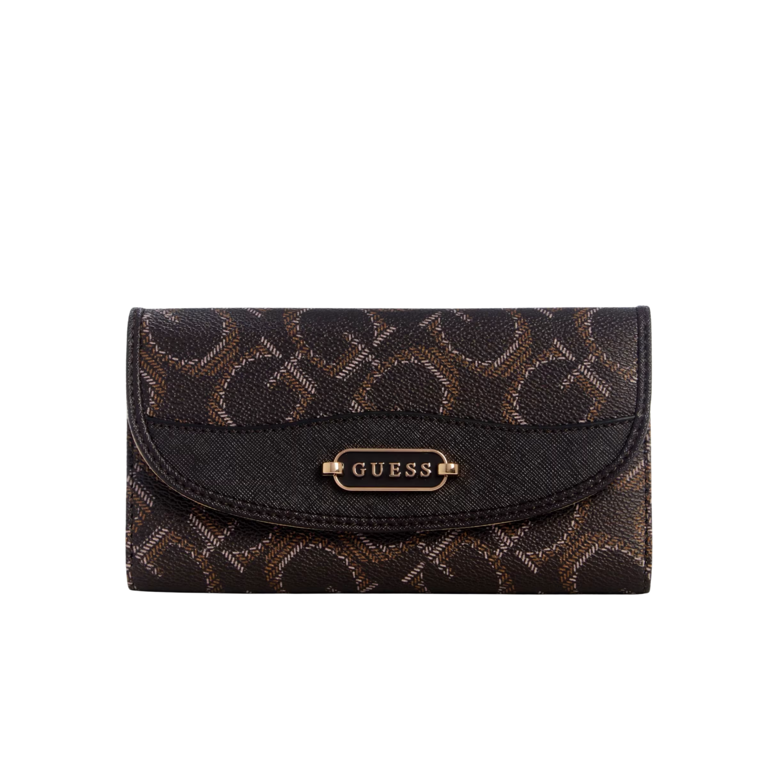 GUESS Women Tuie Logo Slim Clutch - Neutral