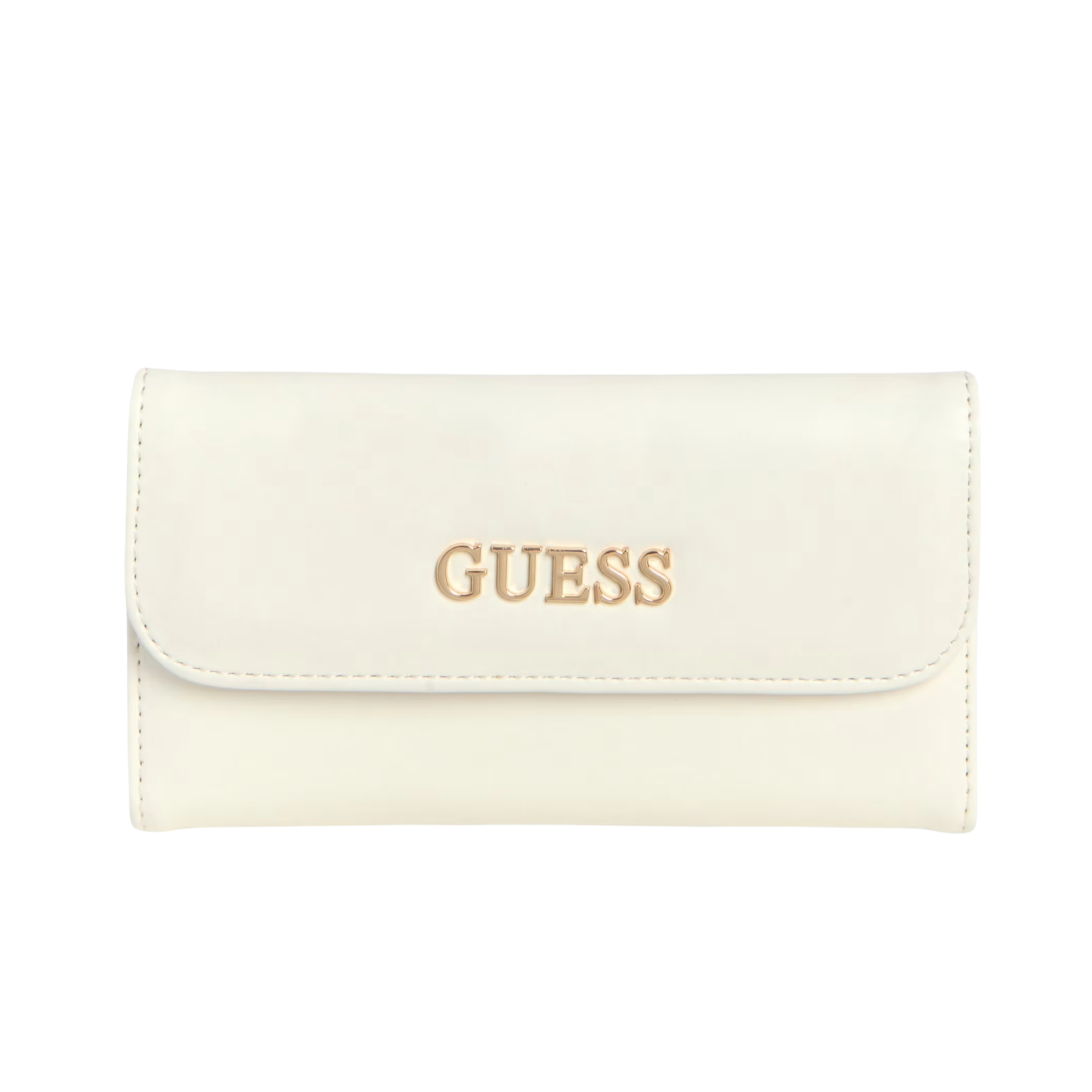 GUESS Women Demelza Slim Clutch Wallet - White
