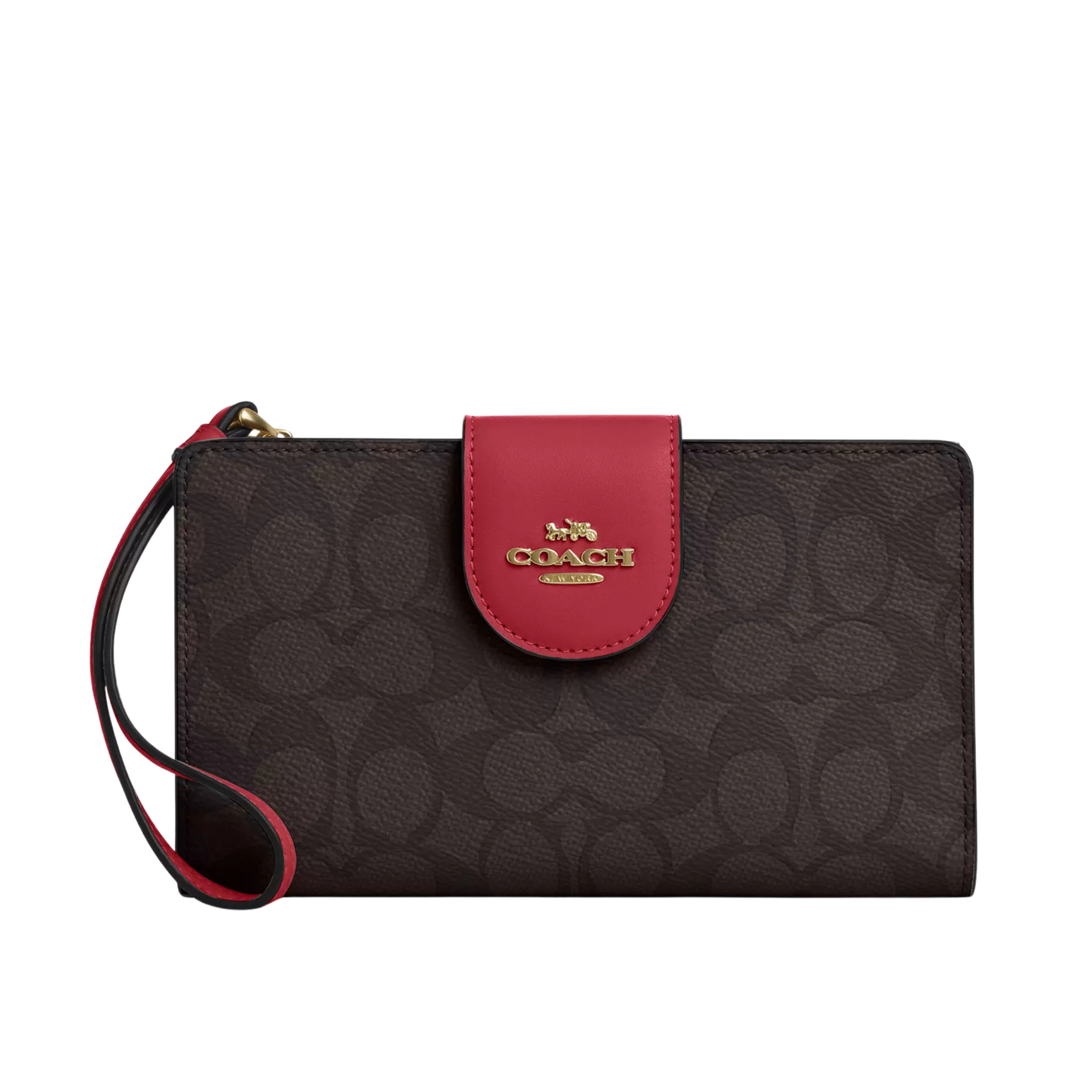 COACH Women Phone Wallet - Gold