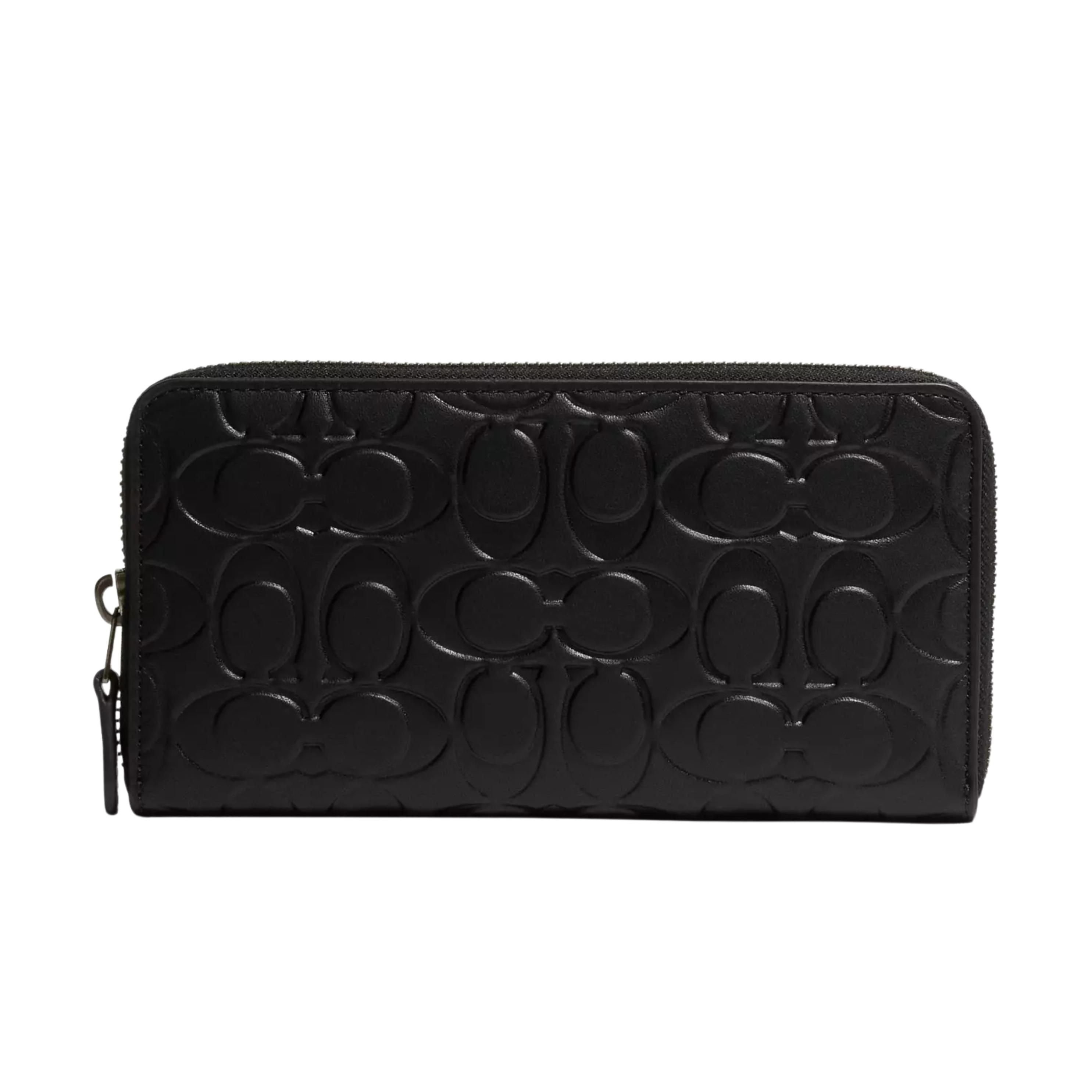 COACH Men Accordion Wallet - Gunmetal Black