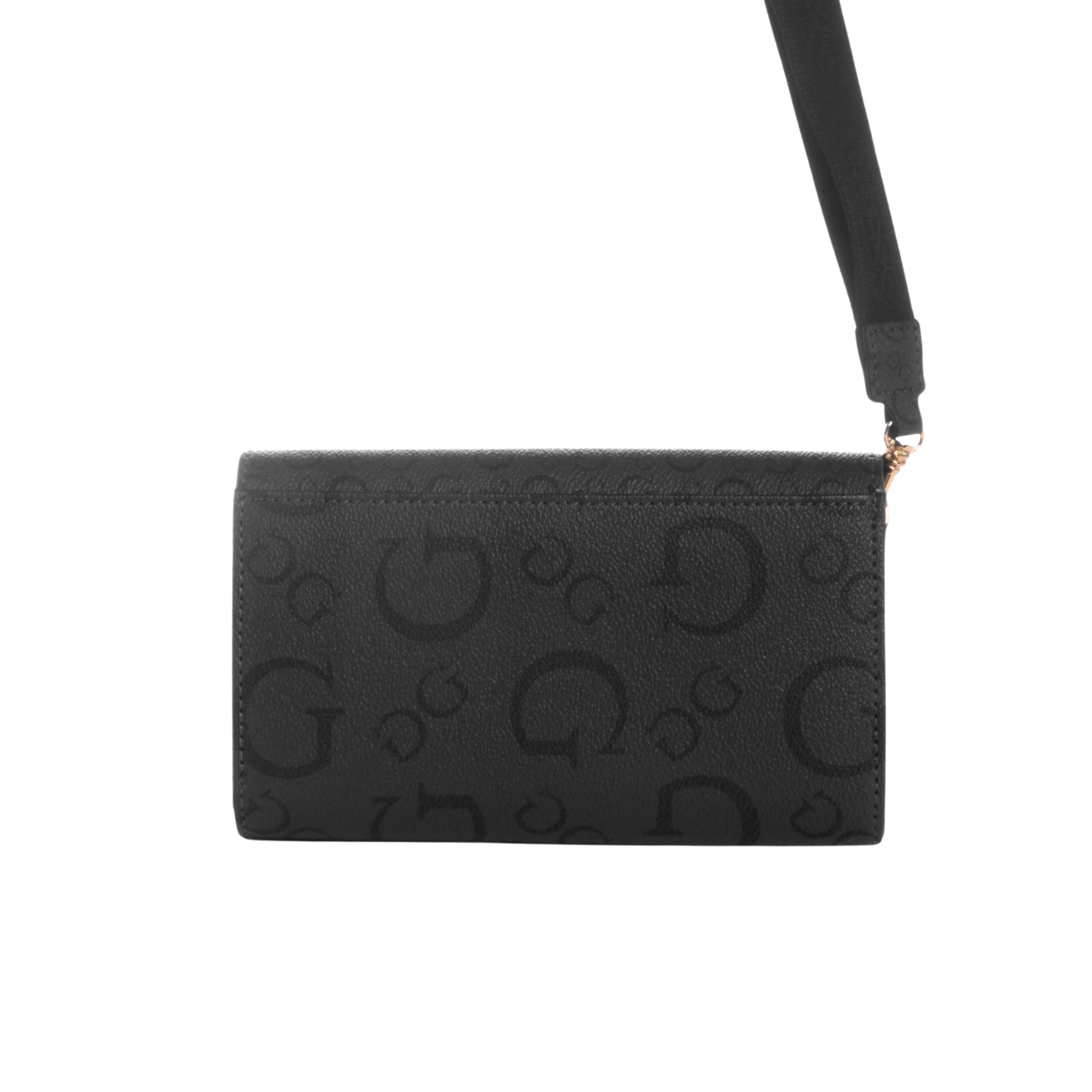 GUESS Women Eldoria Enlarged Logo Phone Organizer - Black