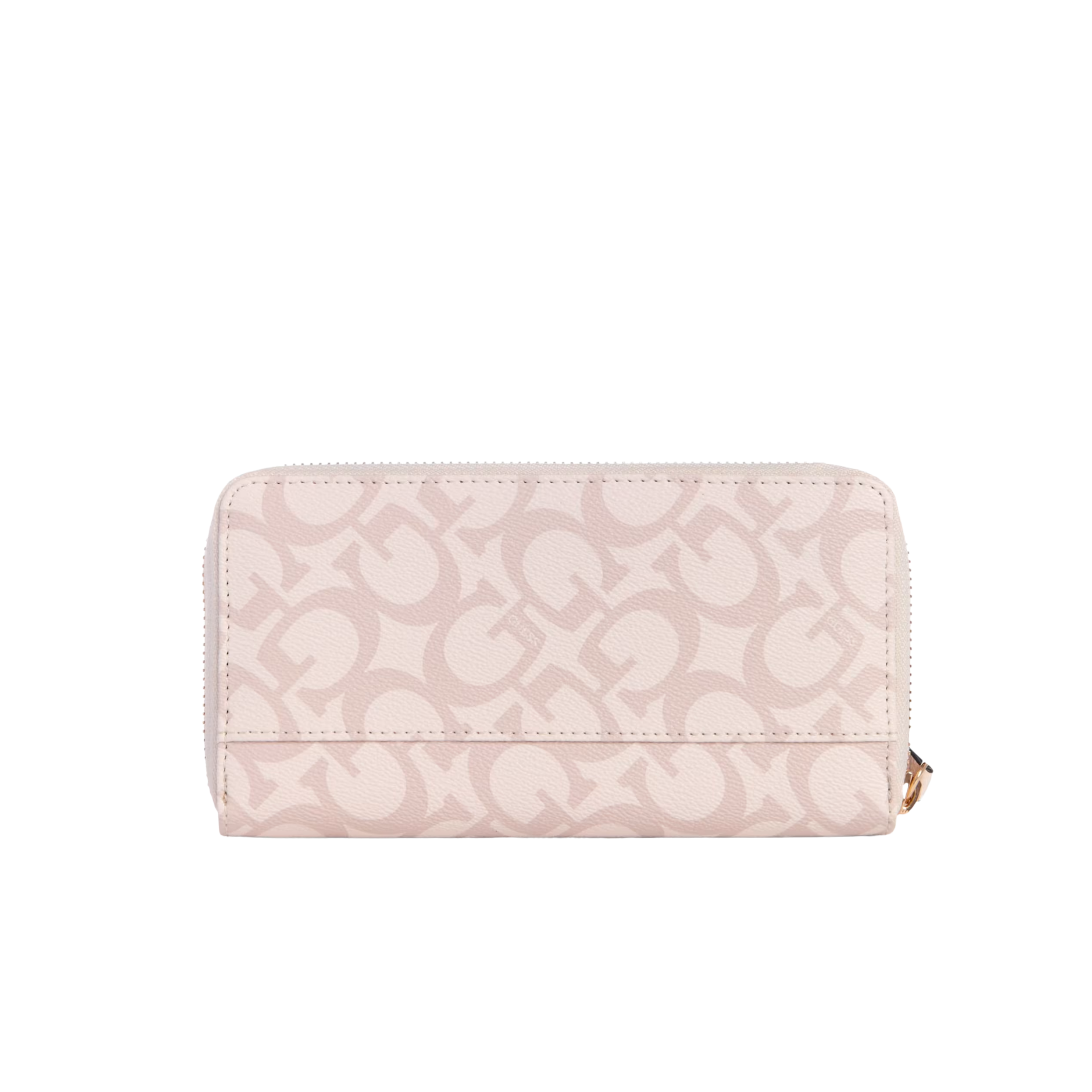 GUESS Women Abree Logo Medium Zip Wallet - Pink
