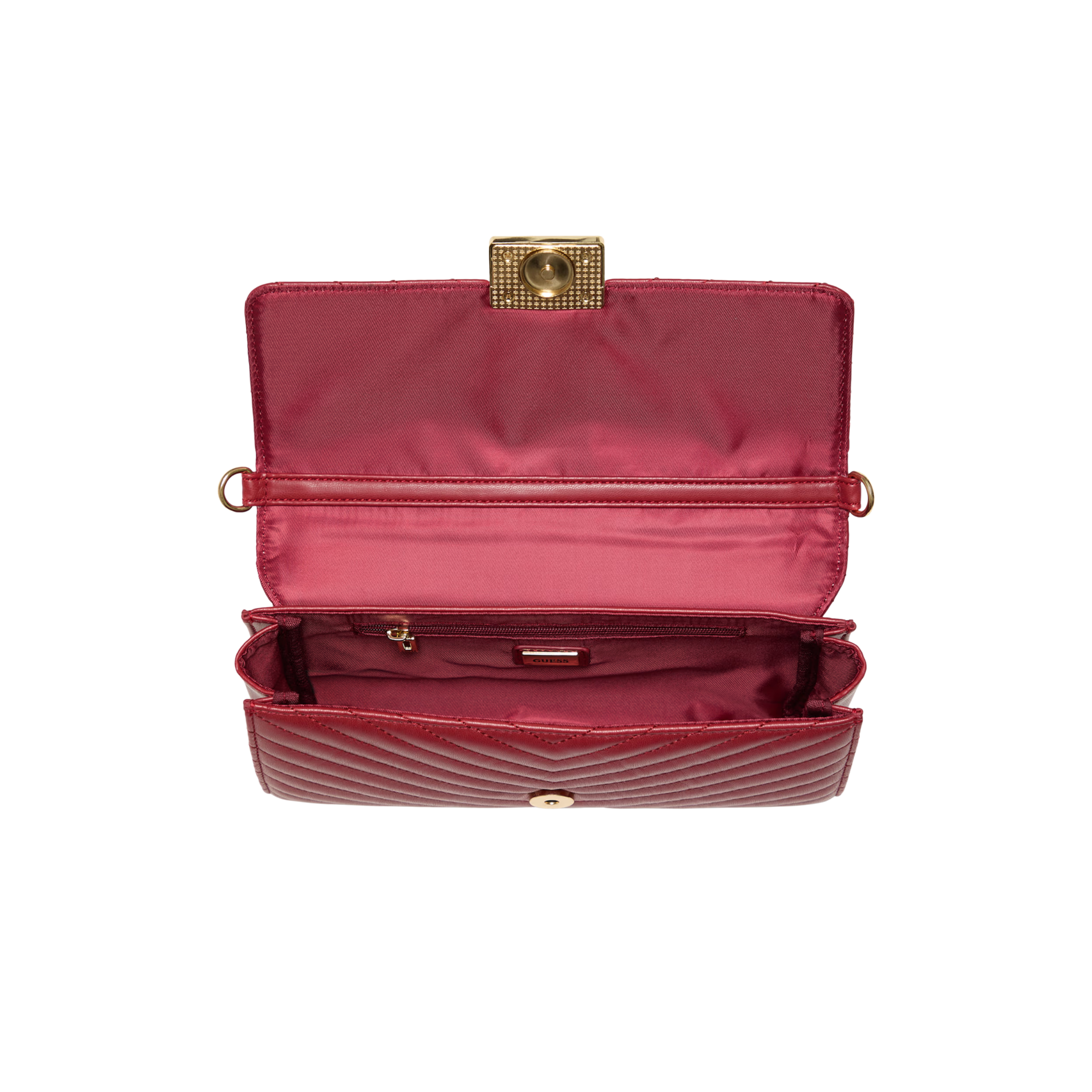 GUESS Women Elise Clutch - Red