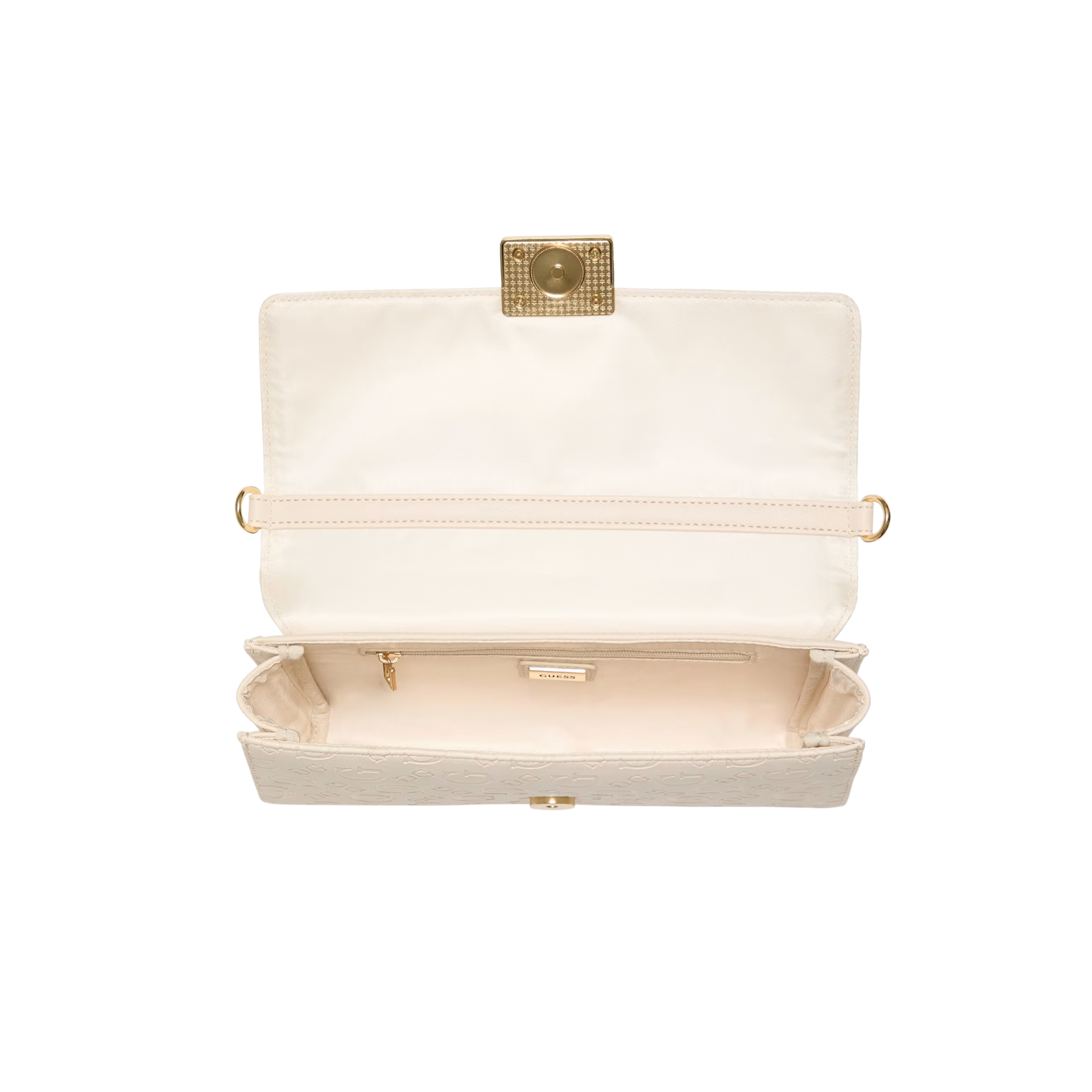 GUESS Women Elise Clutch - Off White
