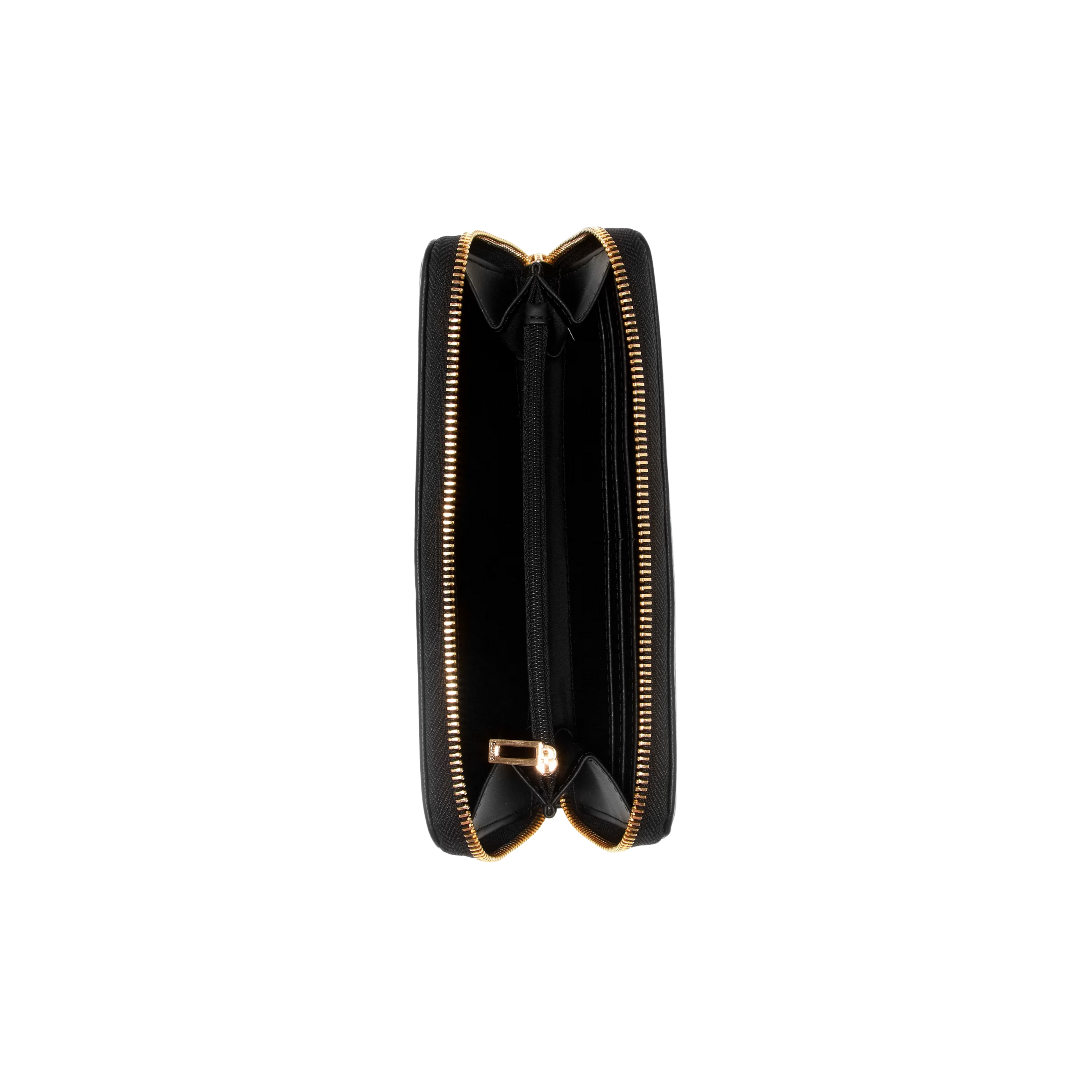 GUESS Women Abree Logo Medium Zip Wallet - Black