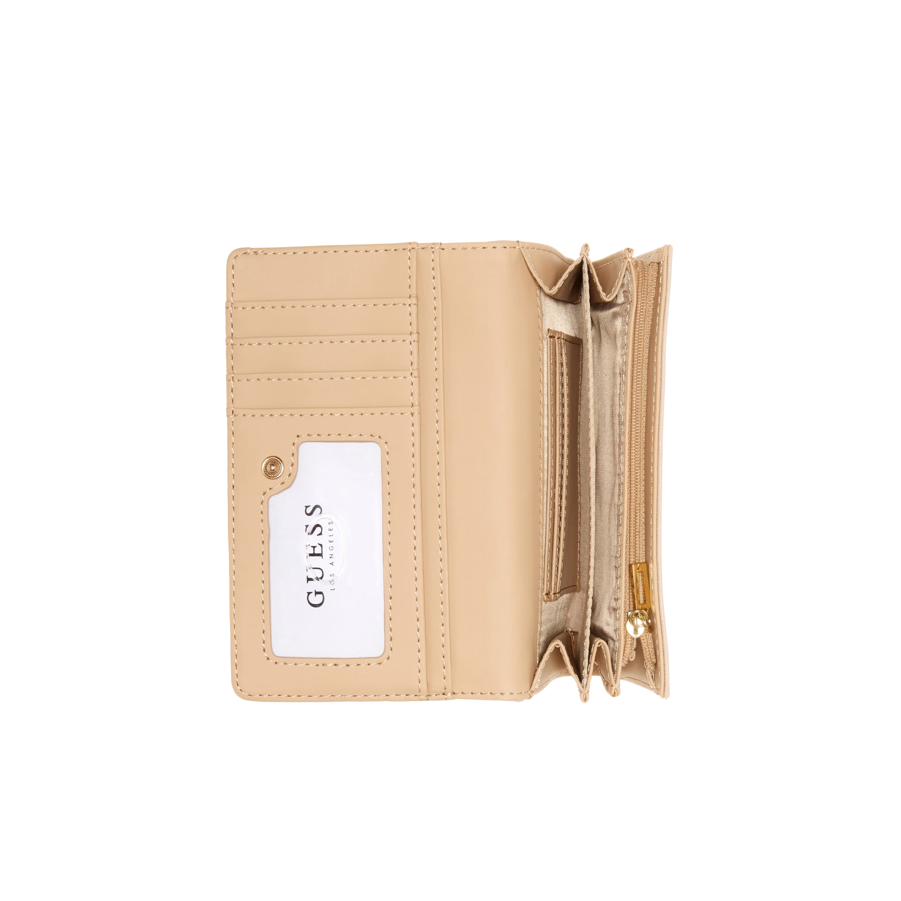 GUESS Women Zakaria Debossed Logo Phone Organizer - Neutral