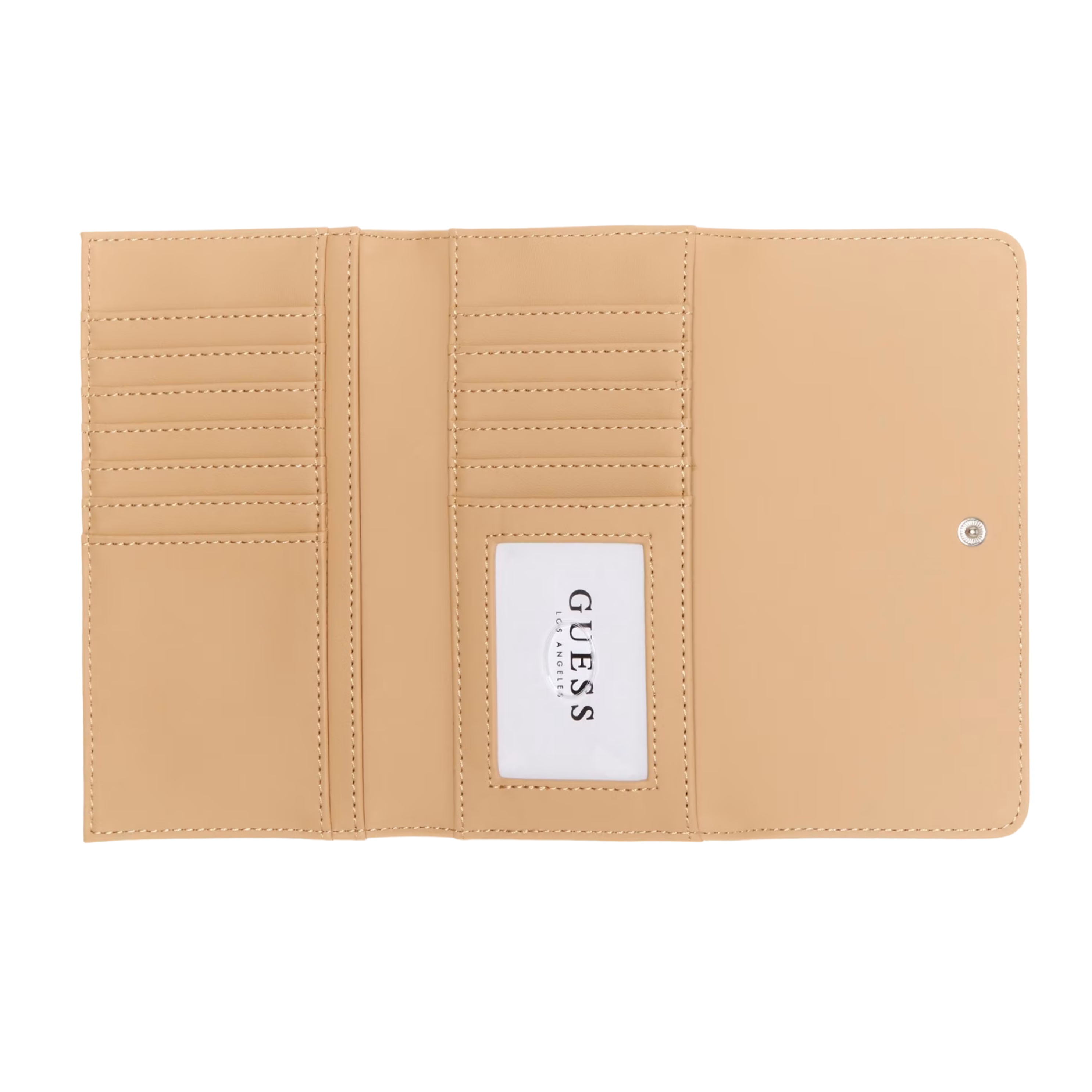 GUESS Women Demelza Slim Clutch Wallet - Red