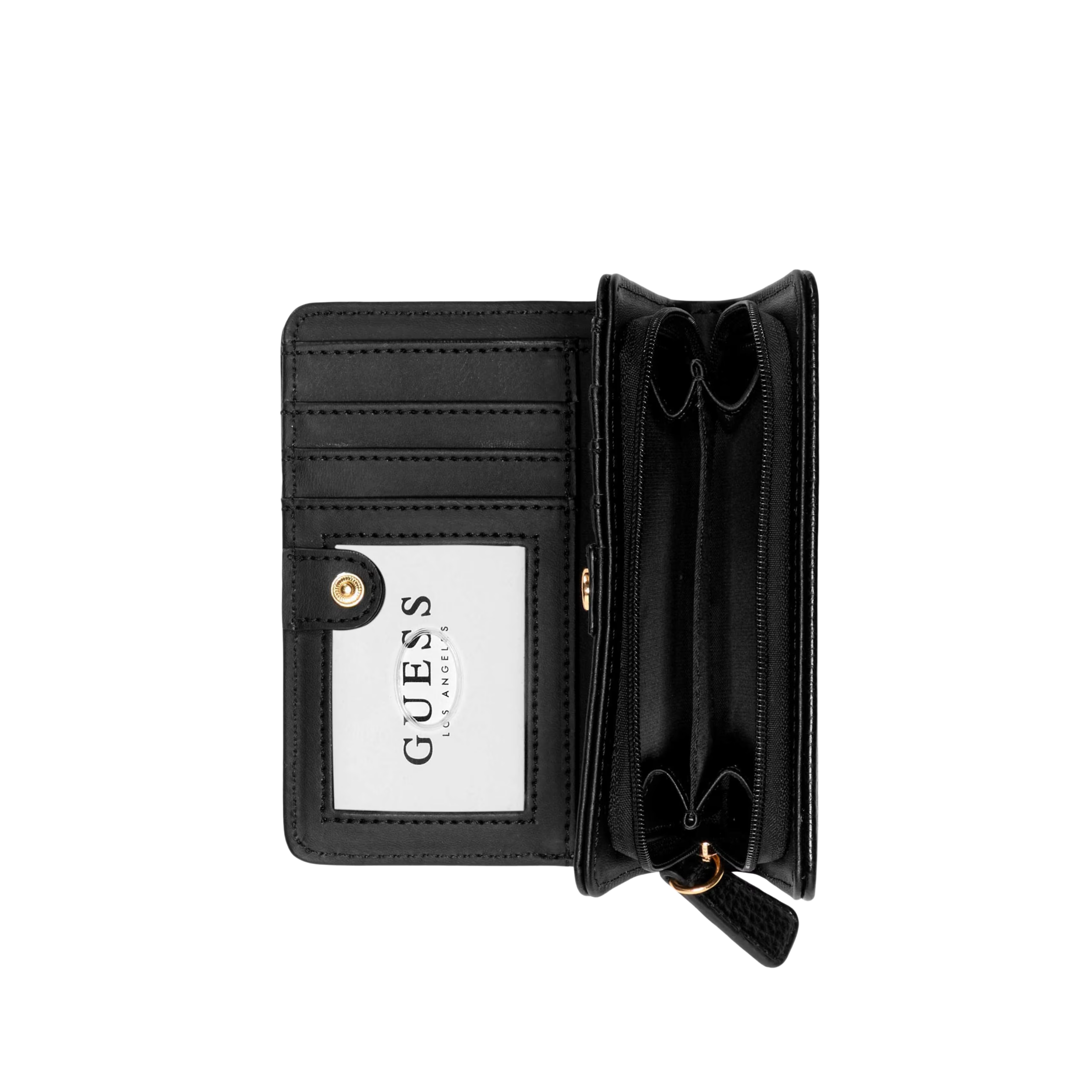 GUESS Women Alesso French Wallet - Black