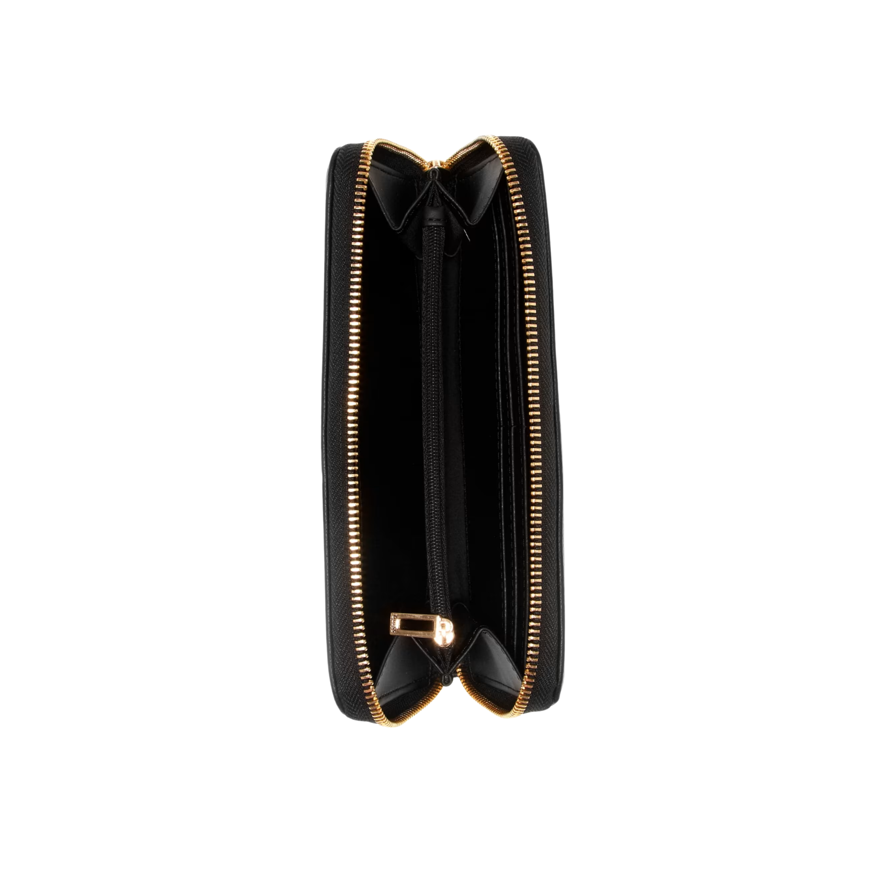 GUESS Women Bowie Debossed Logo Zip Around Wallet - Black