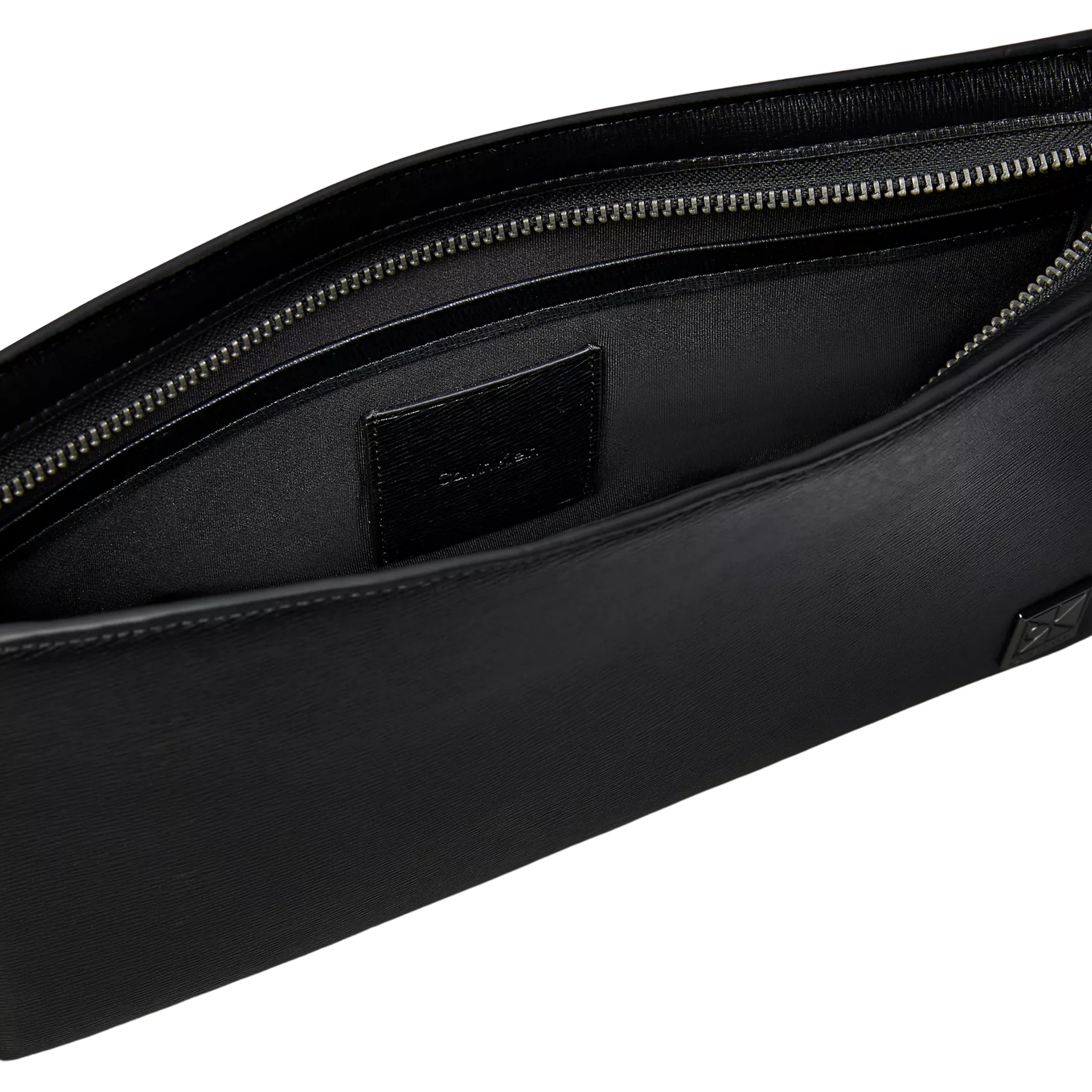 Calvin Klein Men Emblem Logo Pouch - Black