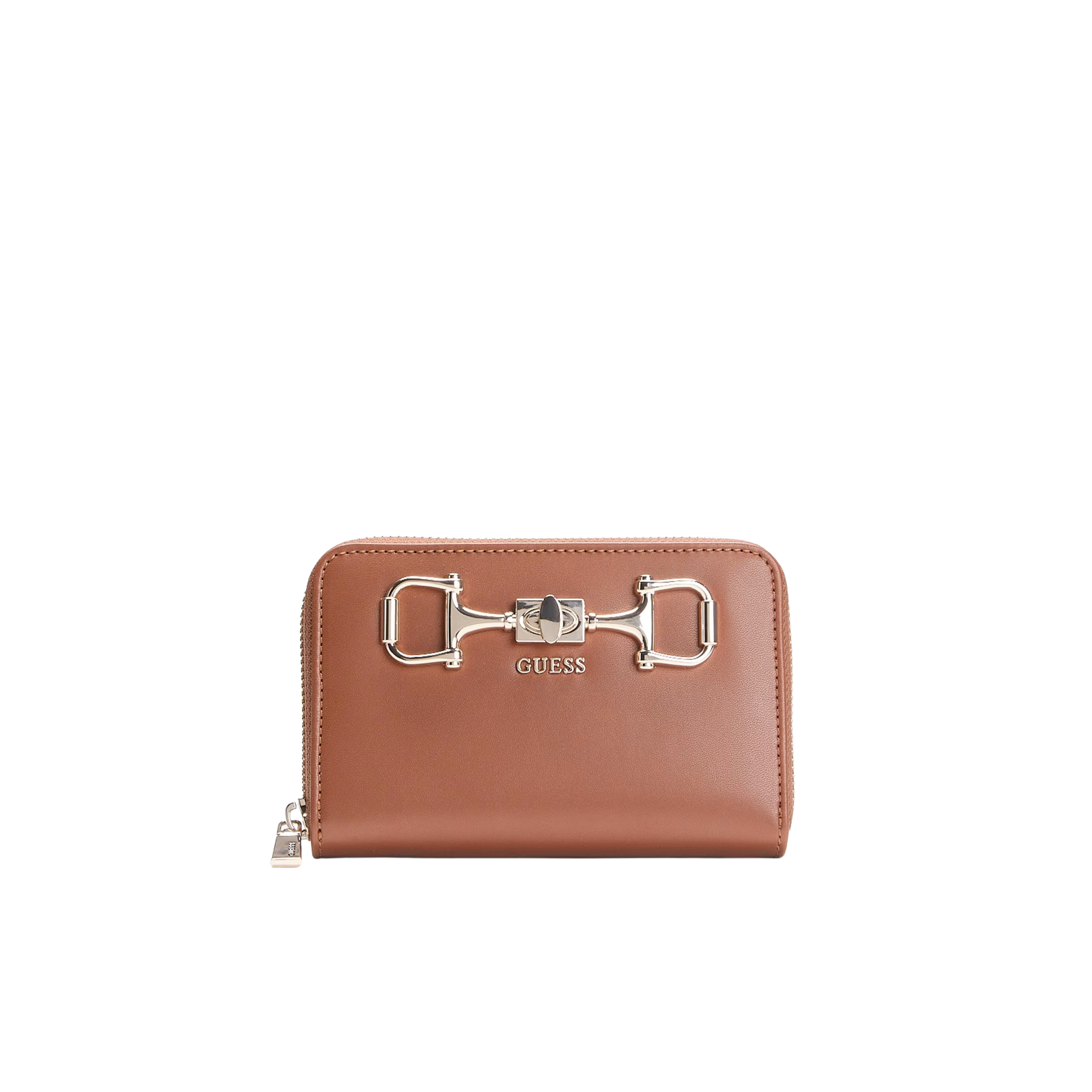 Guess Women Janie Logo Wallet - Cognac