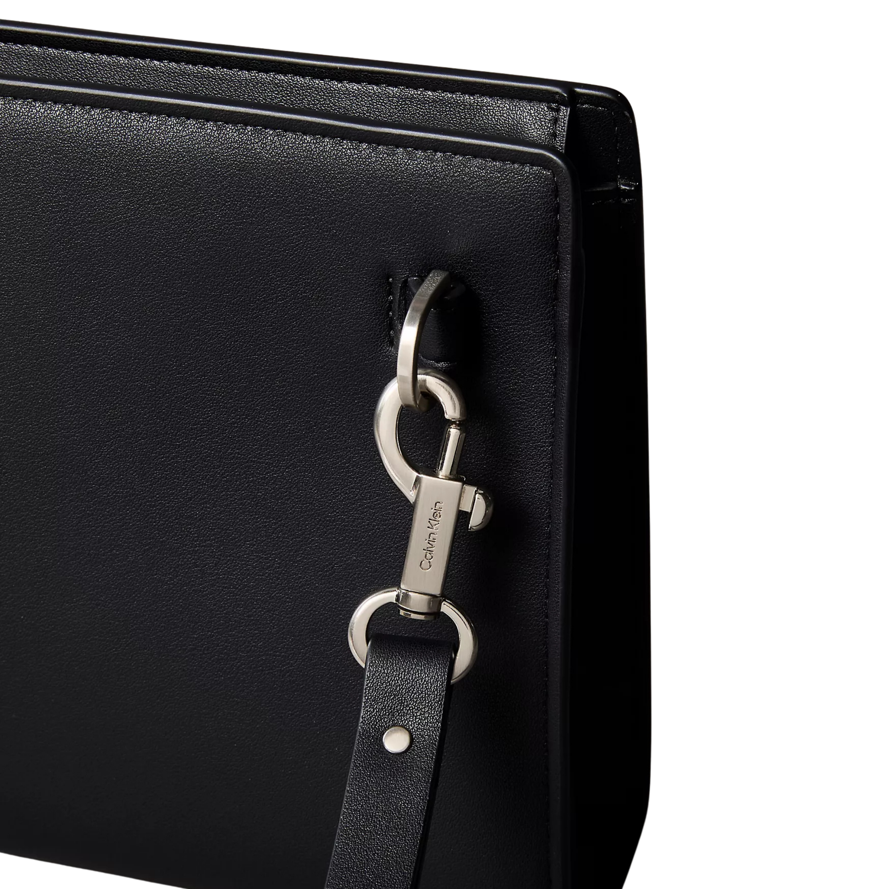Calvin Klein Men Raised Logo Pouch - Black