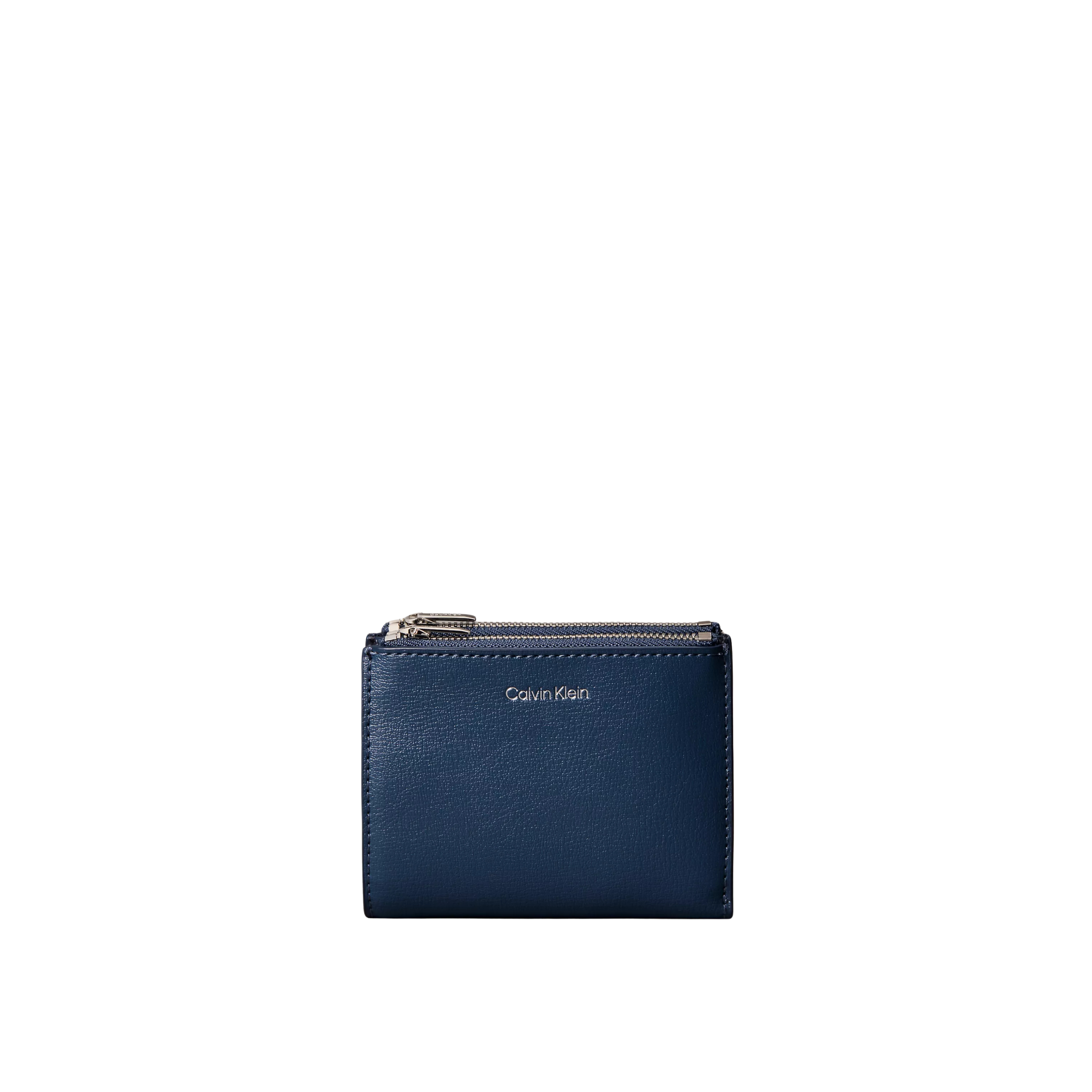 Calvin Klein Women Foil Logo Double Zip Card Case - Key Largo