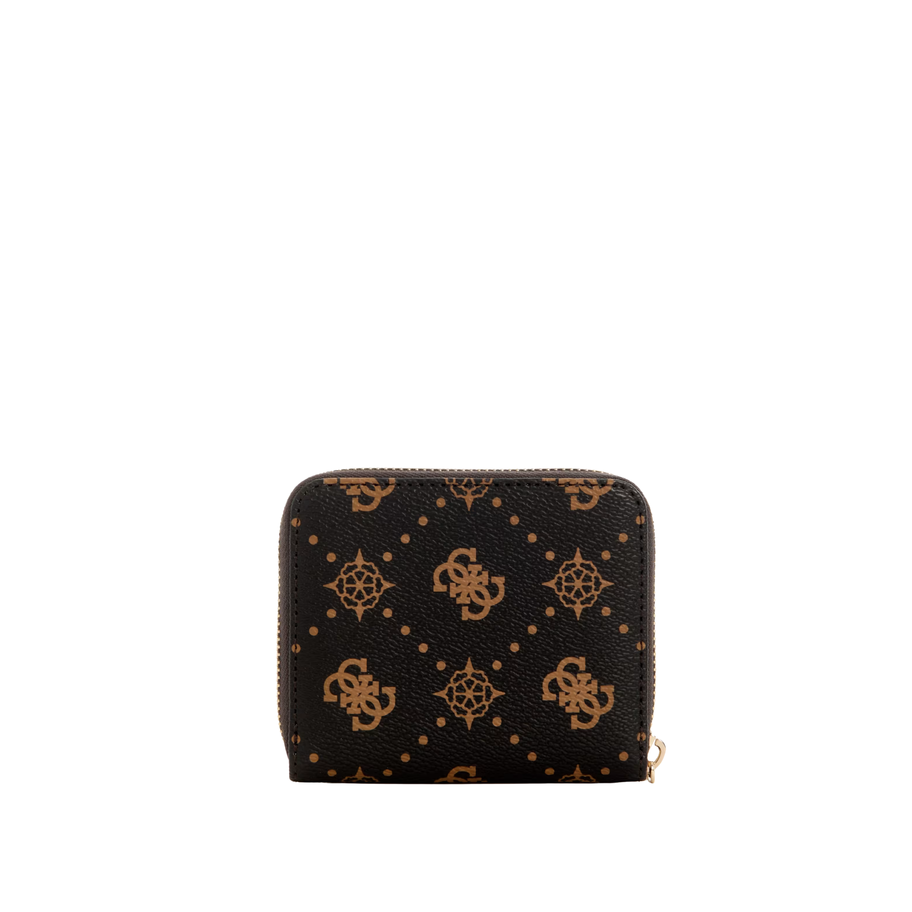 Guess Women Silia Peony Small Wallet - Espresso Logo