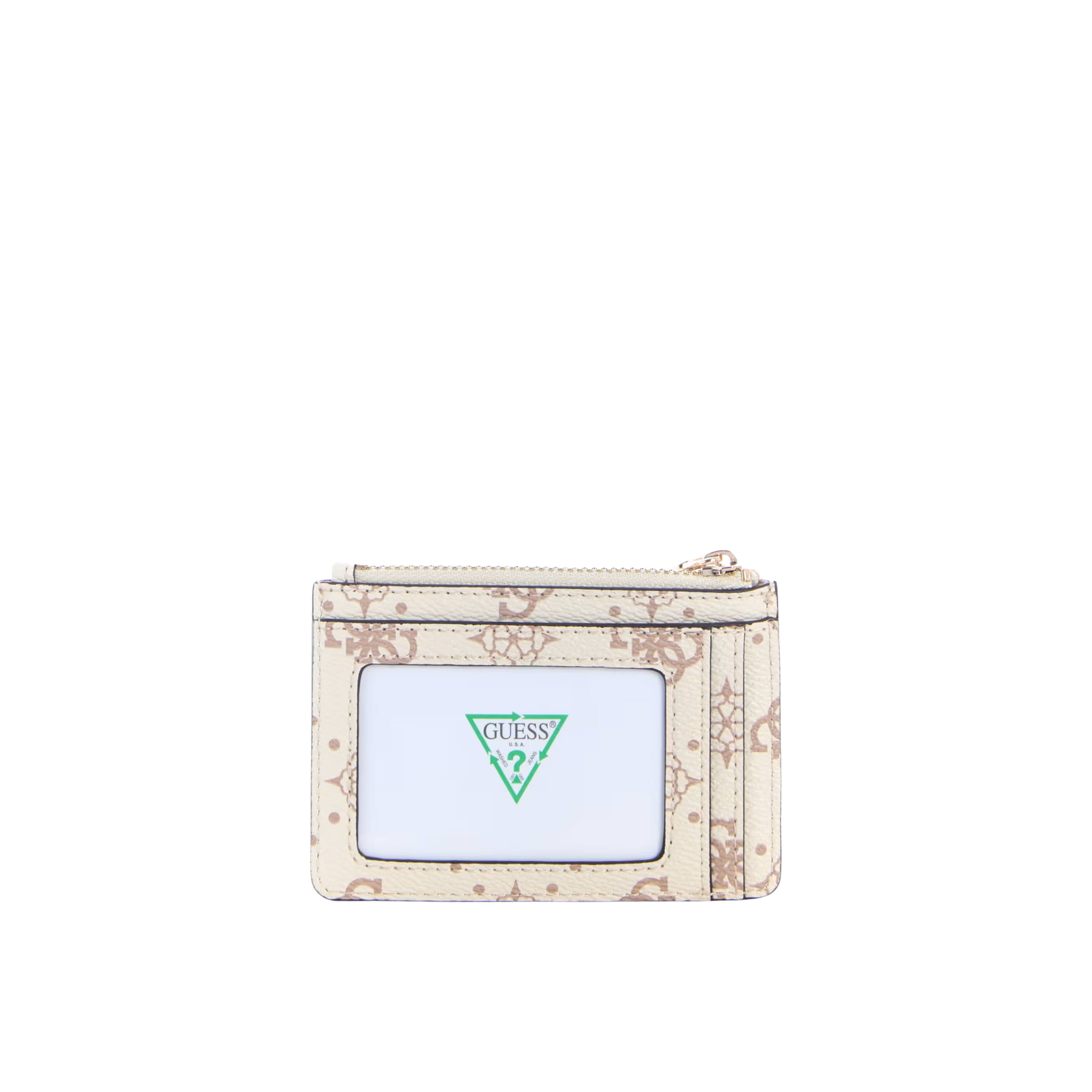 Guess Women Carrie Quattro G Card Case - Vino Wash