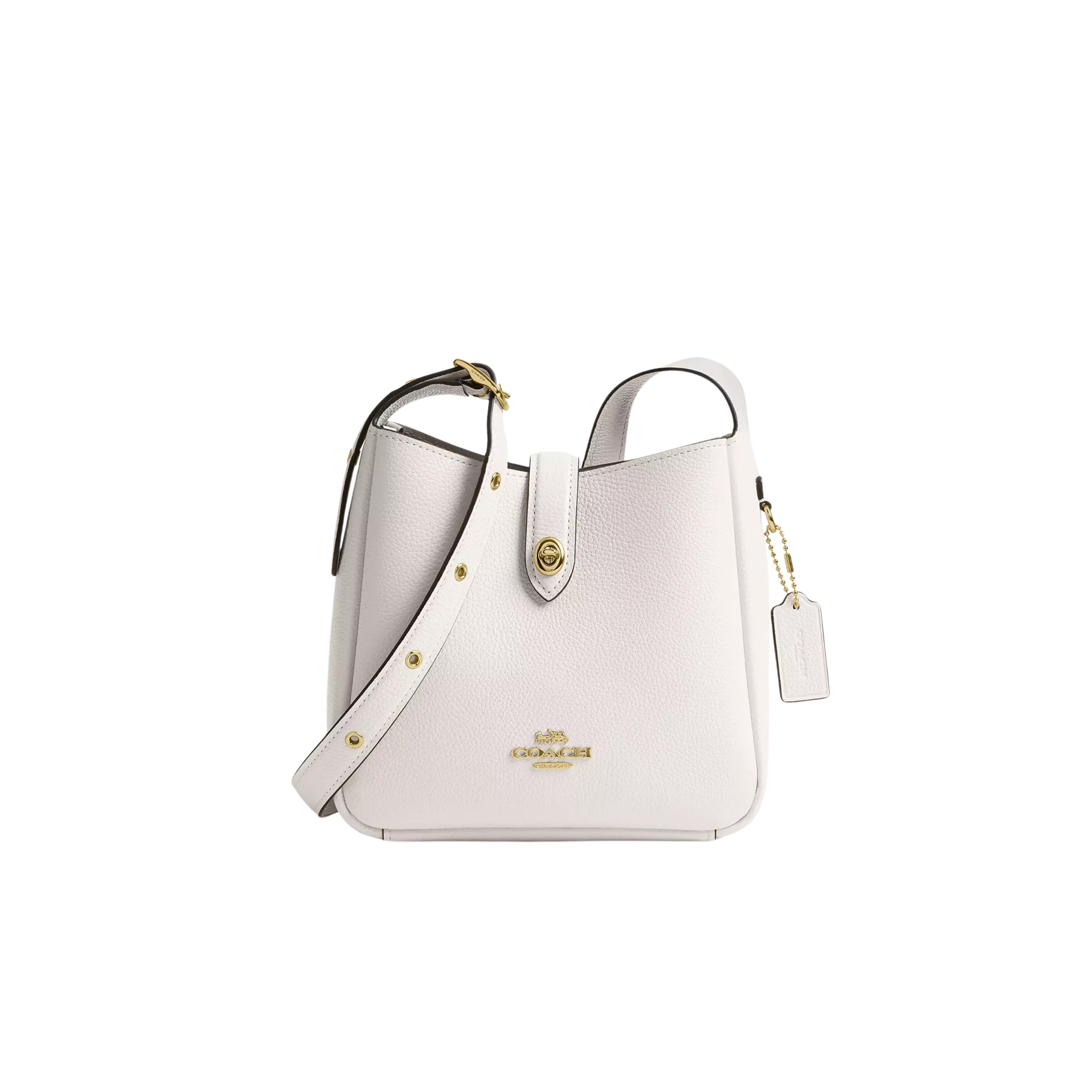 COACH Women Hadley Mini Crossbody Bag - Gold Chalk