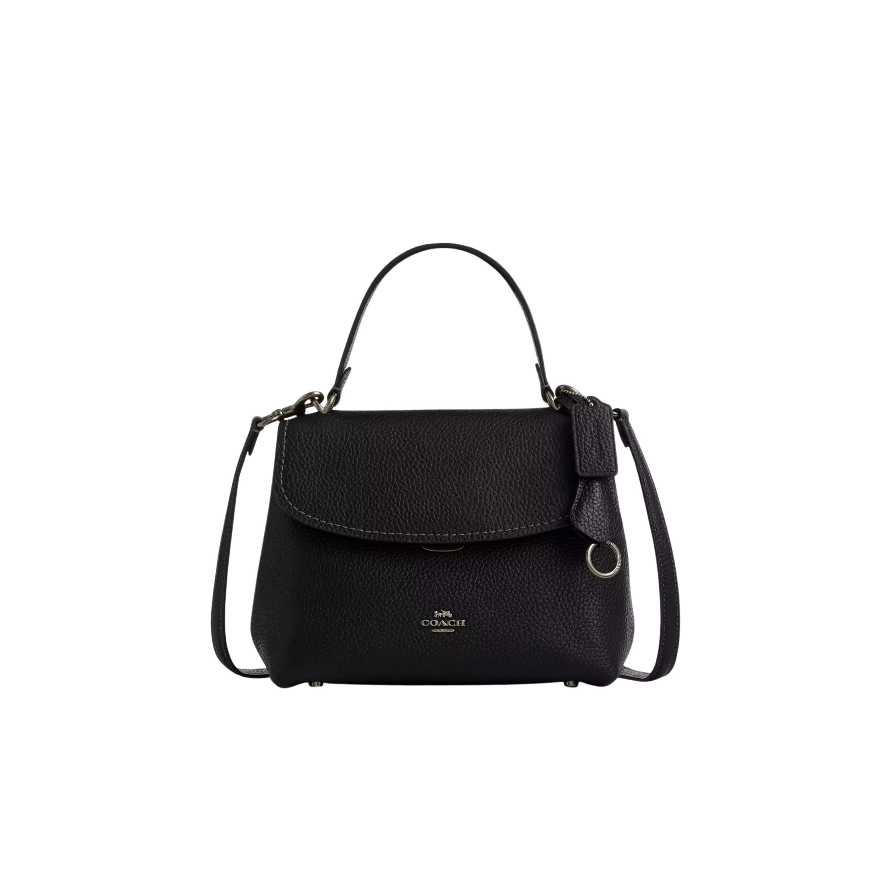 COACH Women Emory Top Handle Bag - Gunmetal Black