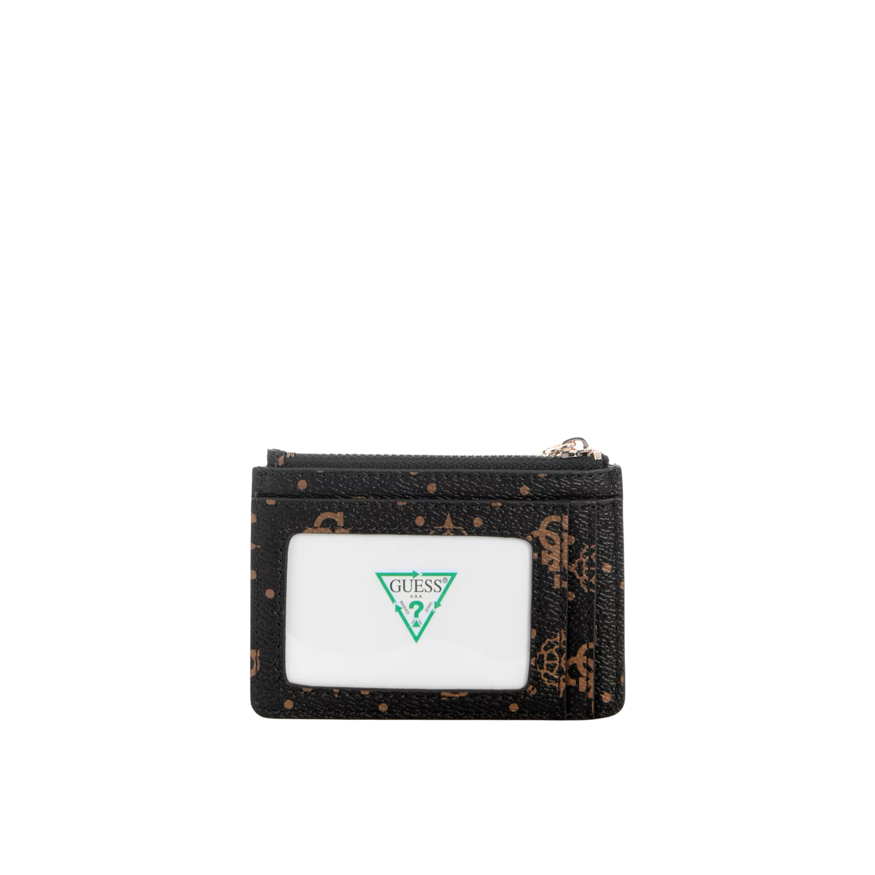 Guess Women Carrie Quattro G Card Case - Espresso Logo