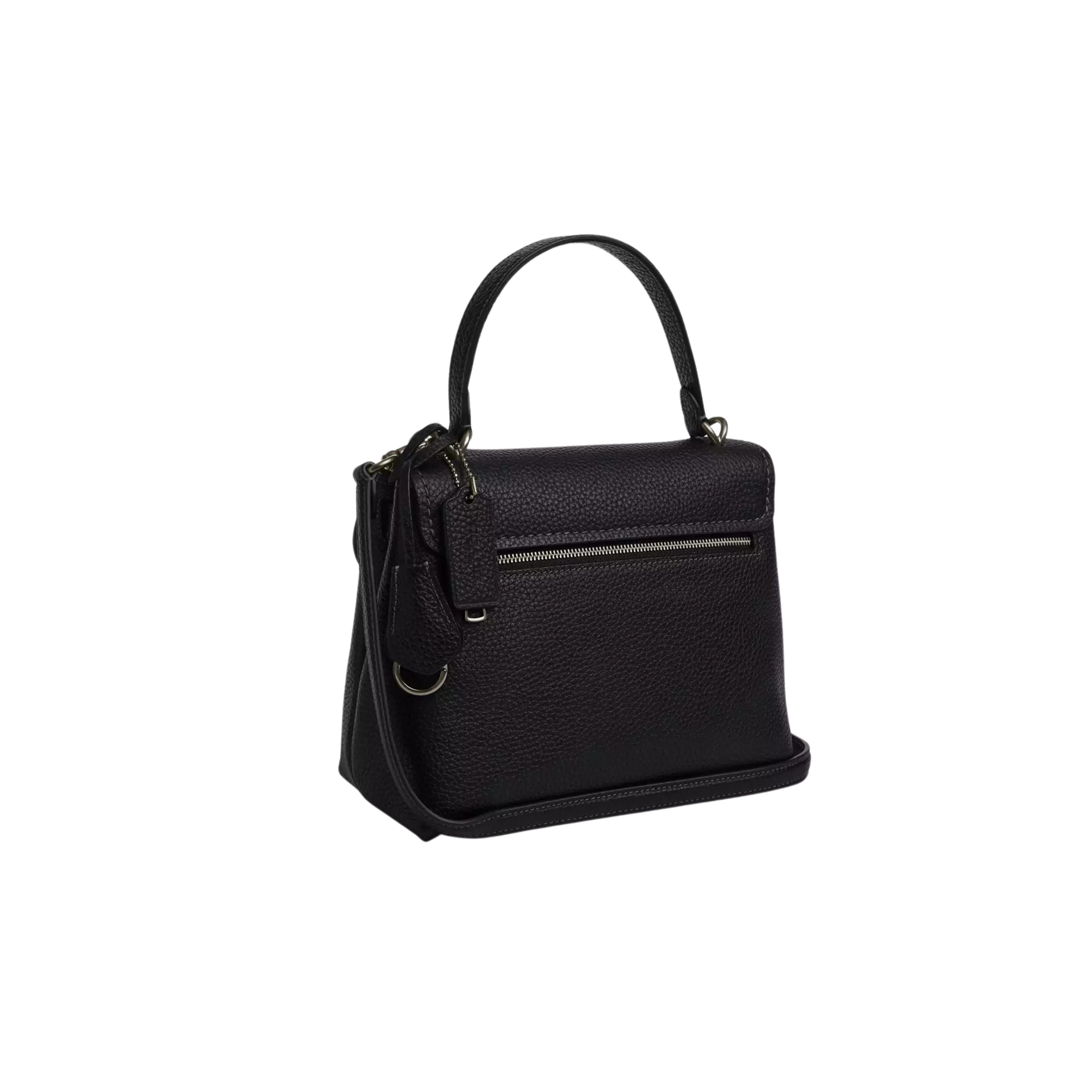 COACH Women Emory Top Handle Bag - Gunmetal Black