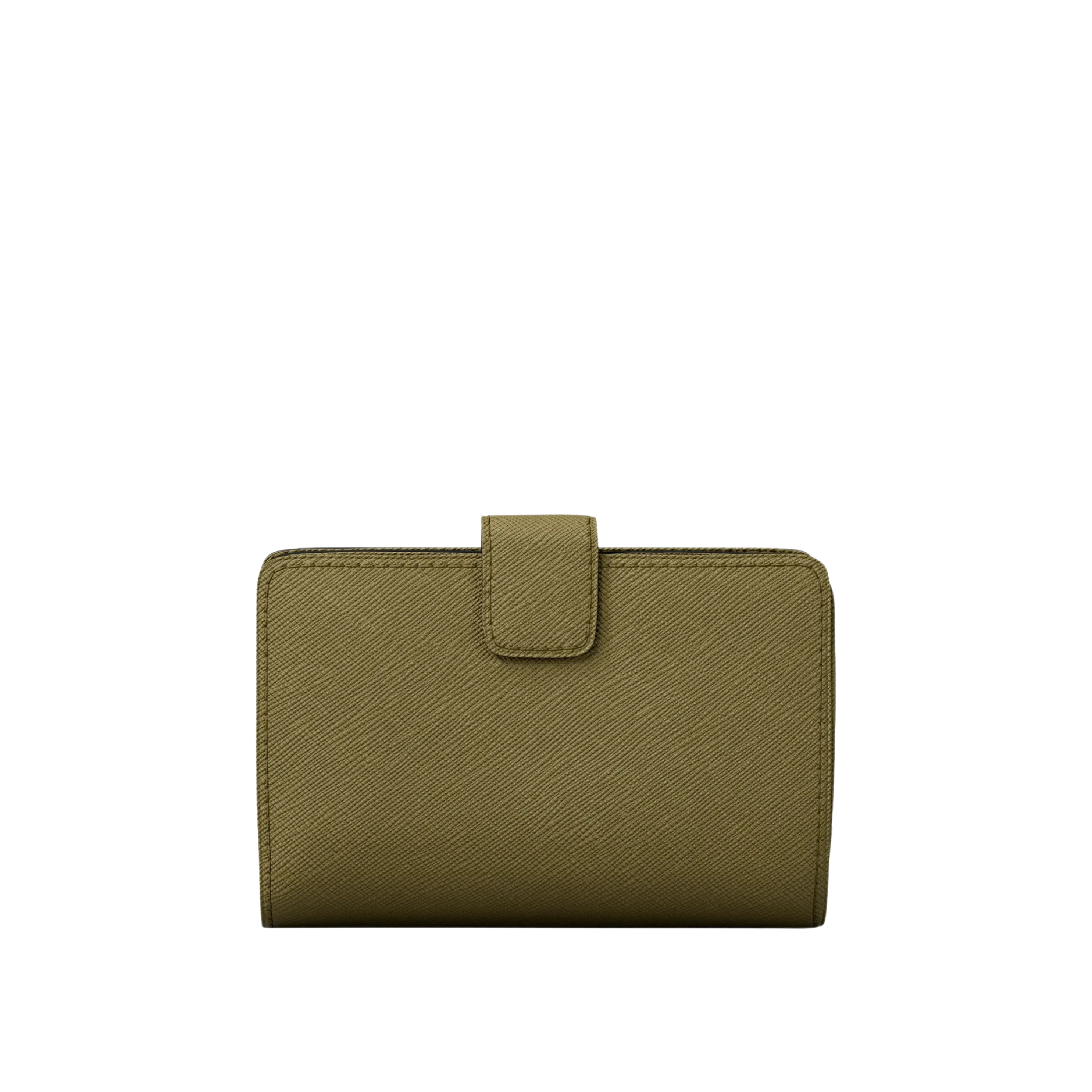 Michael Kors Women Medium Crossgrain Leather Wallet - Oregano
