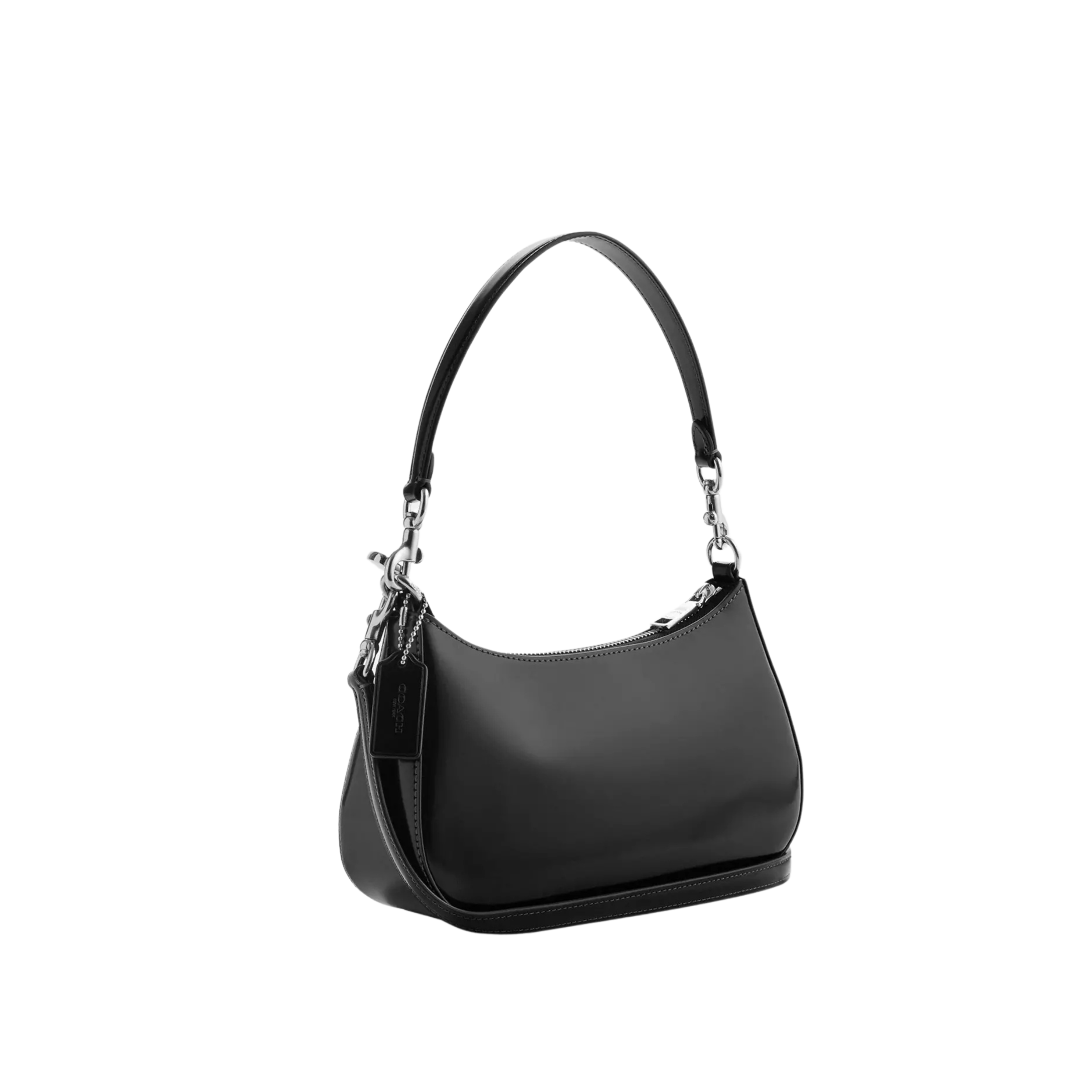 COACH Women Teri Shoulder Bag - Silver Black