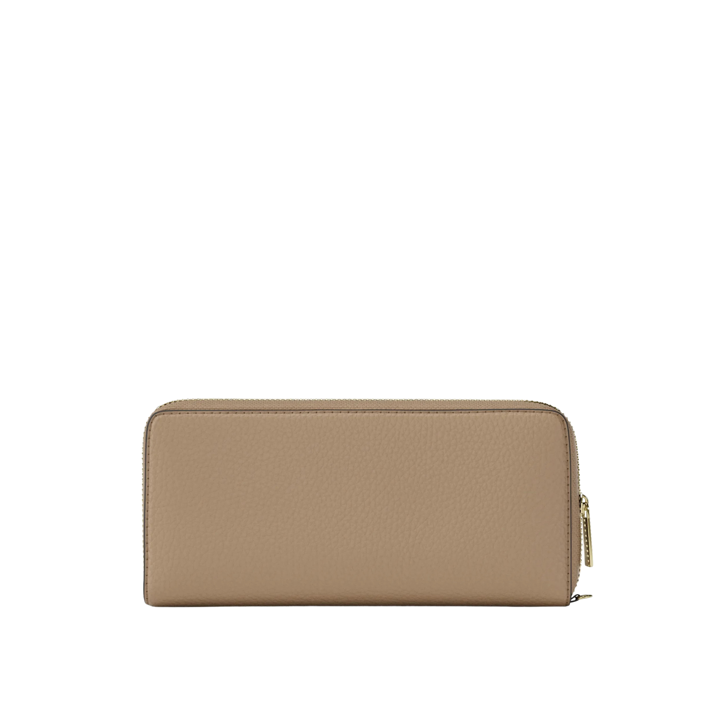 Michael Kors Women Jet Set Travel Large Pebbled Leather Wristlet - Camel