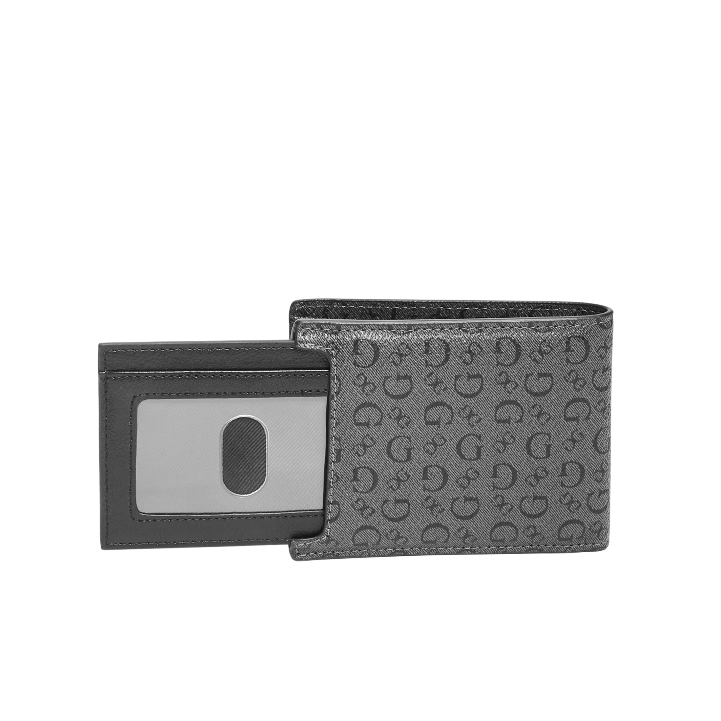 Guess Men Carter Billfold Wallet - Black G