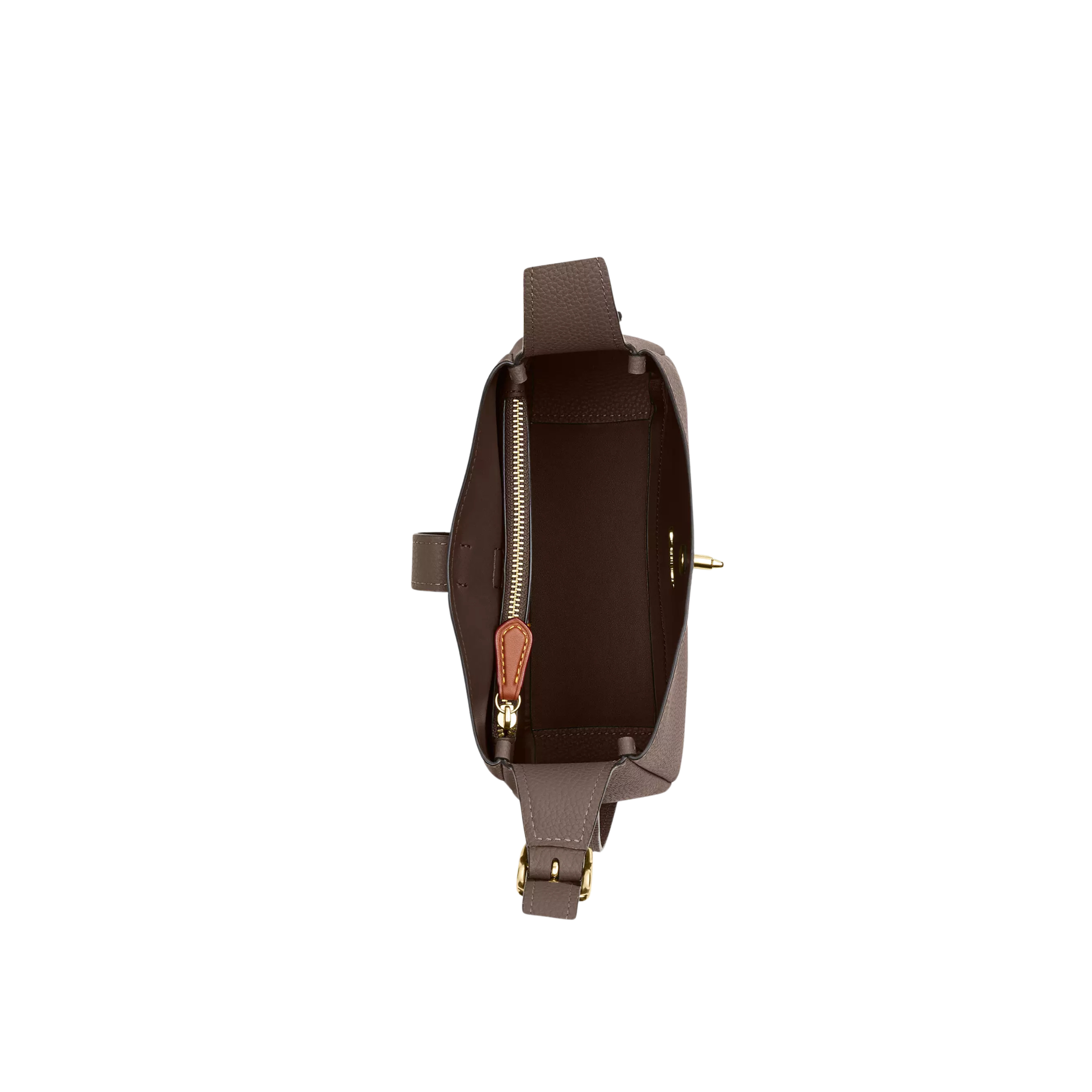 COACH Women Hadley Mini Crossbody Bag - Gold Dark Stone