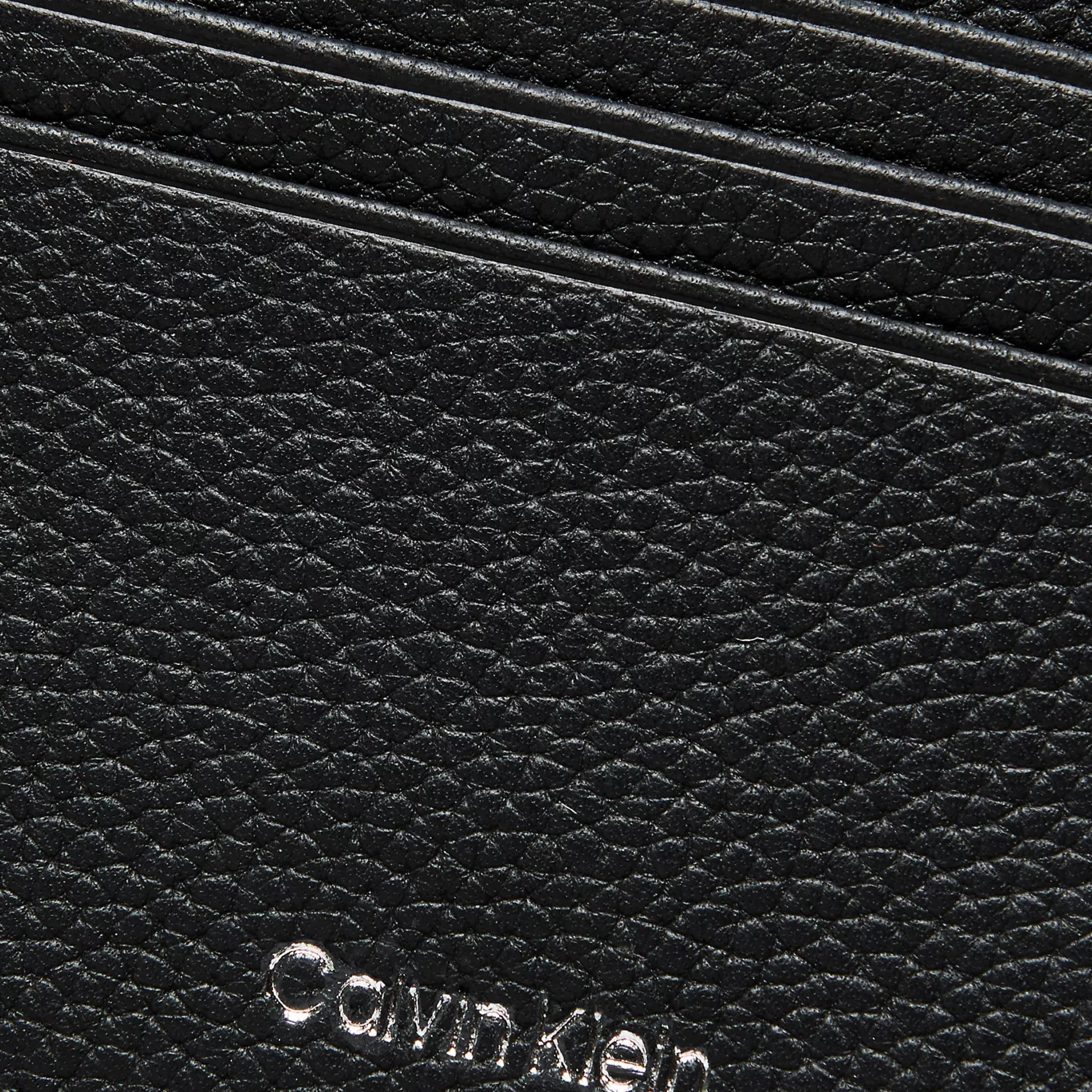Calvin Klein Men Foil Embossed Logo Card Case - Black
