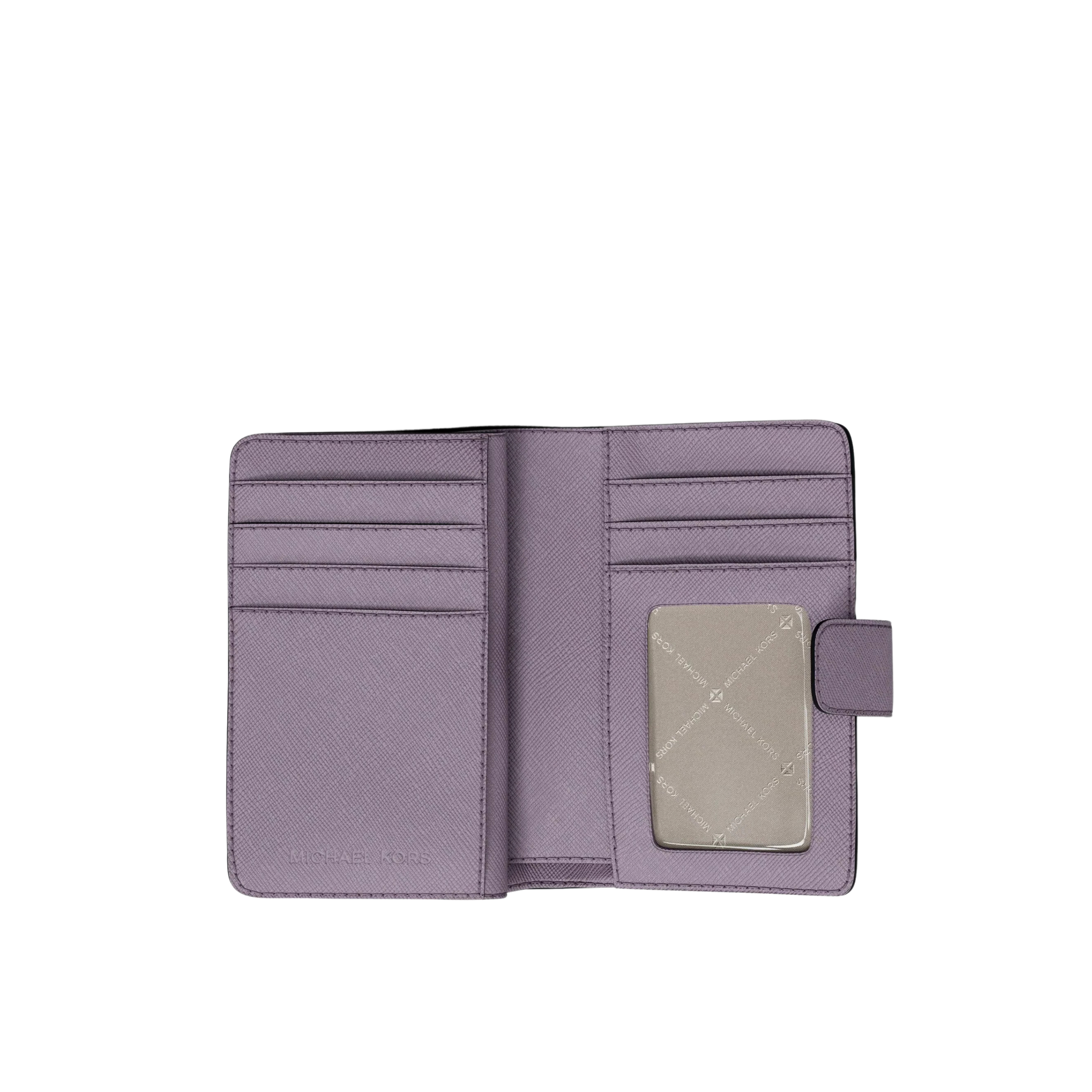 Michael Kors Women Medium Saffiano Leather Wallet - Lilac