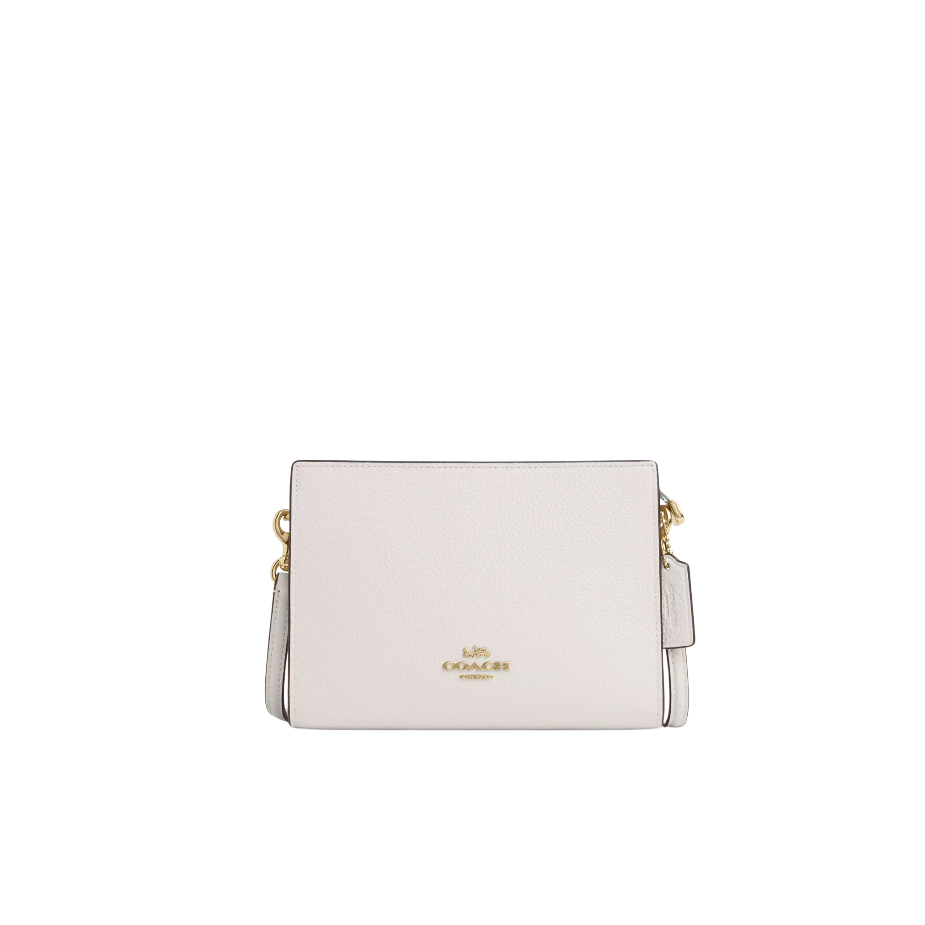COACH Women Slim Crossbody Bag - Gold Chalk