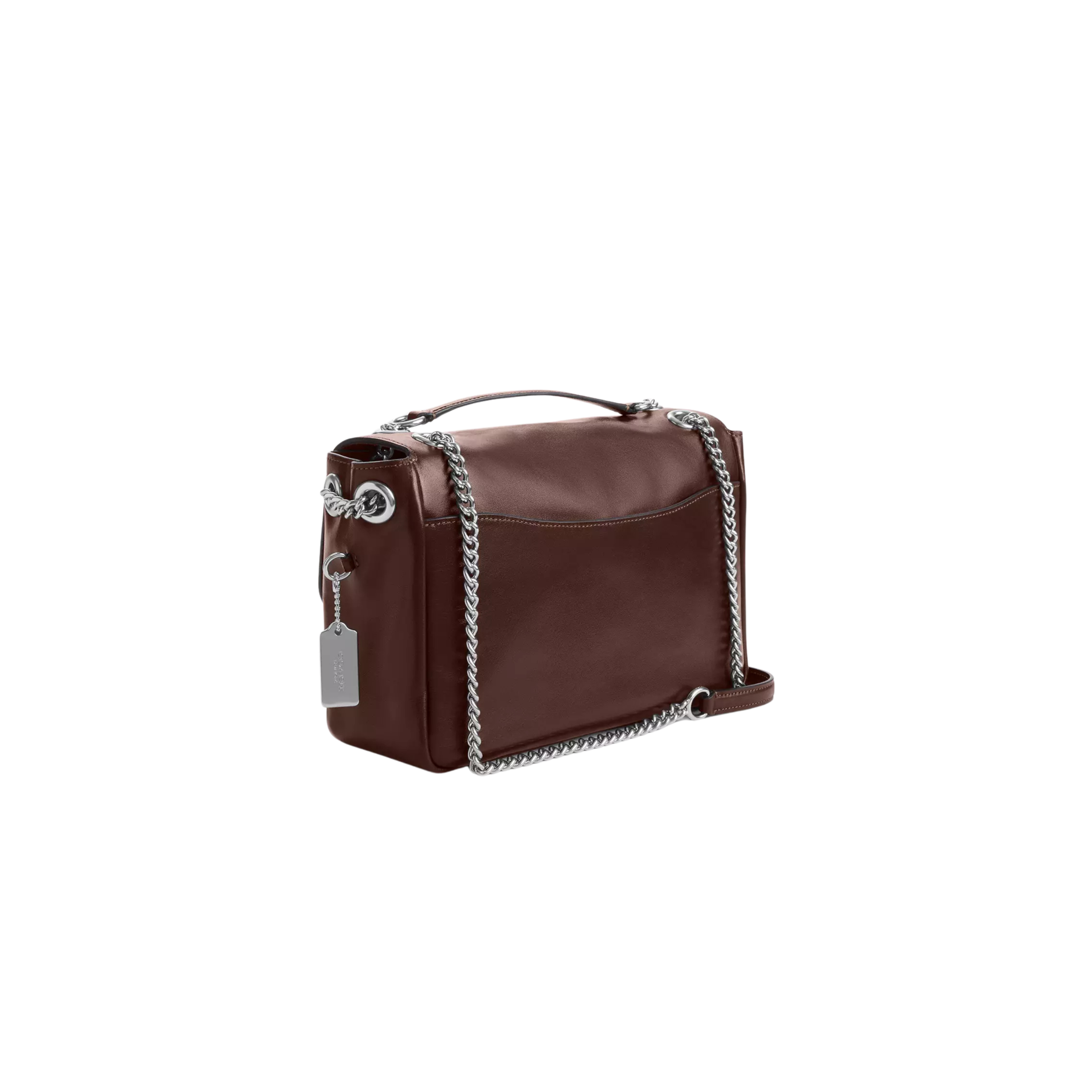 COACH Women Elodie Crossbody Bag - Brown Silver