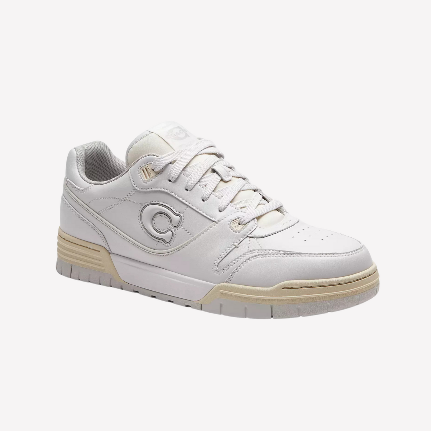 COACH Men's Soho Sneaker - Optic White