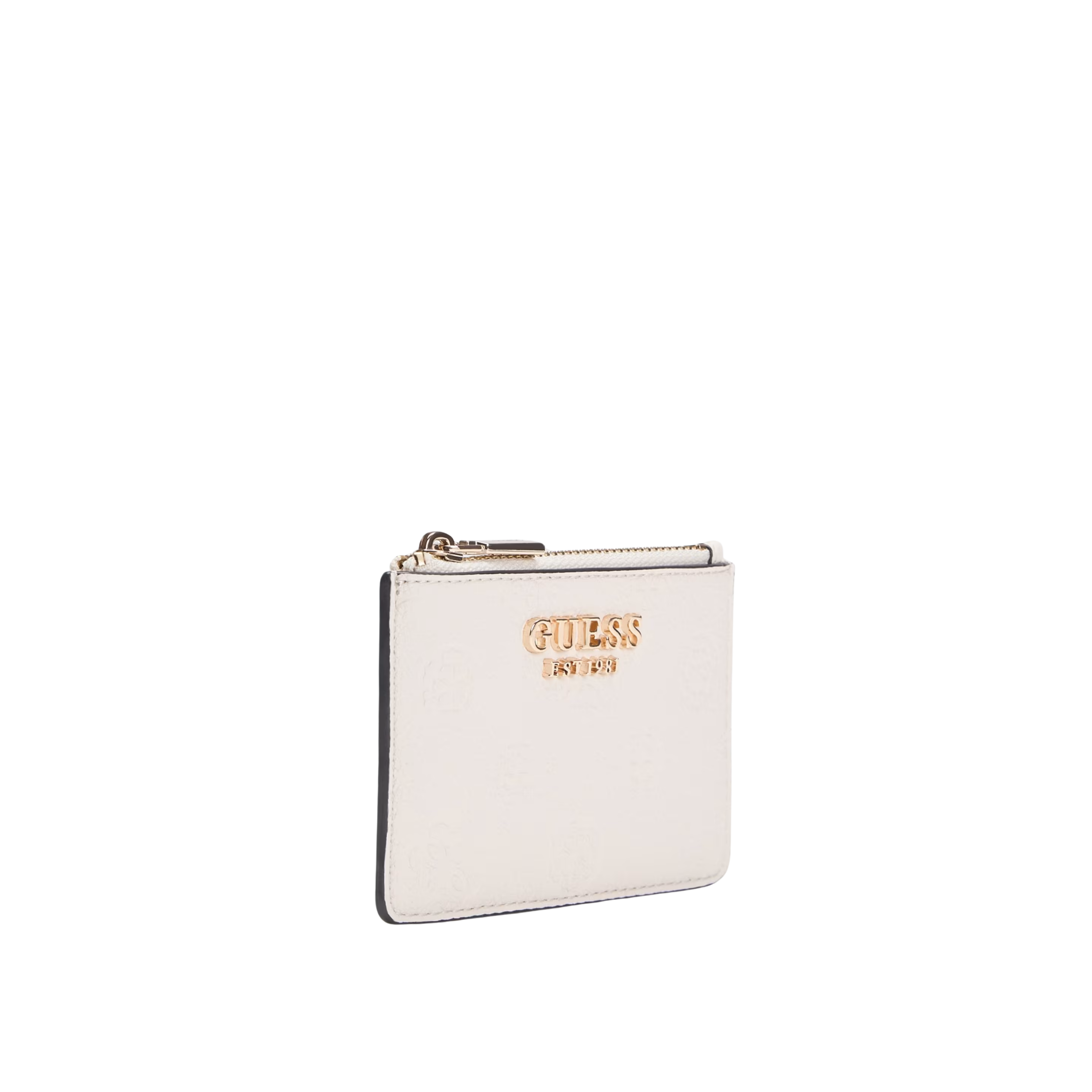 Guess Women Ella Logo Card Case - Steel