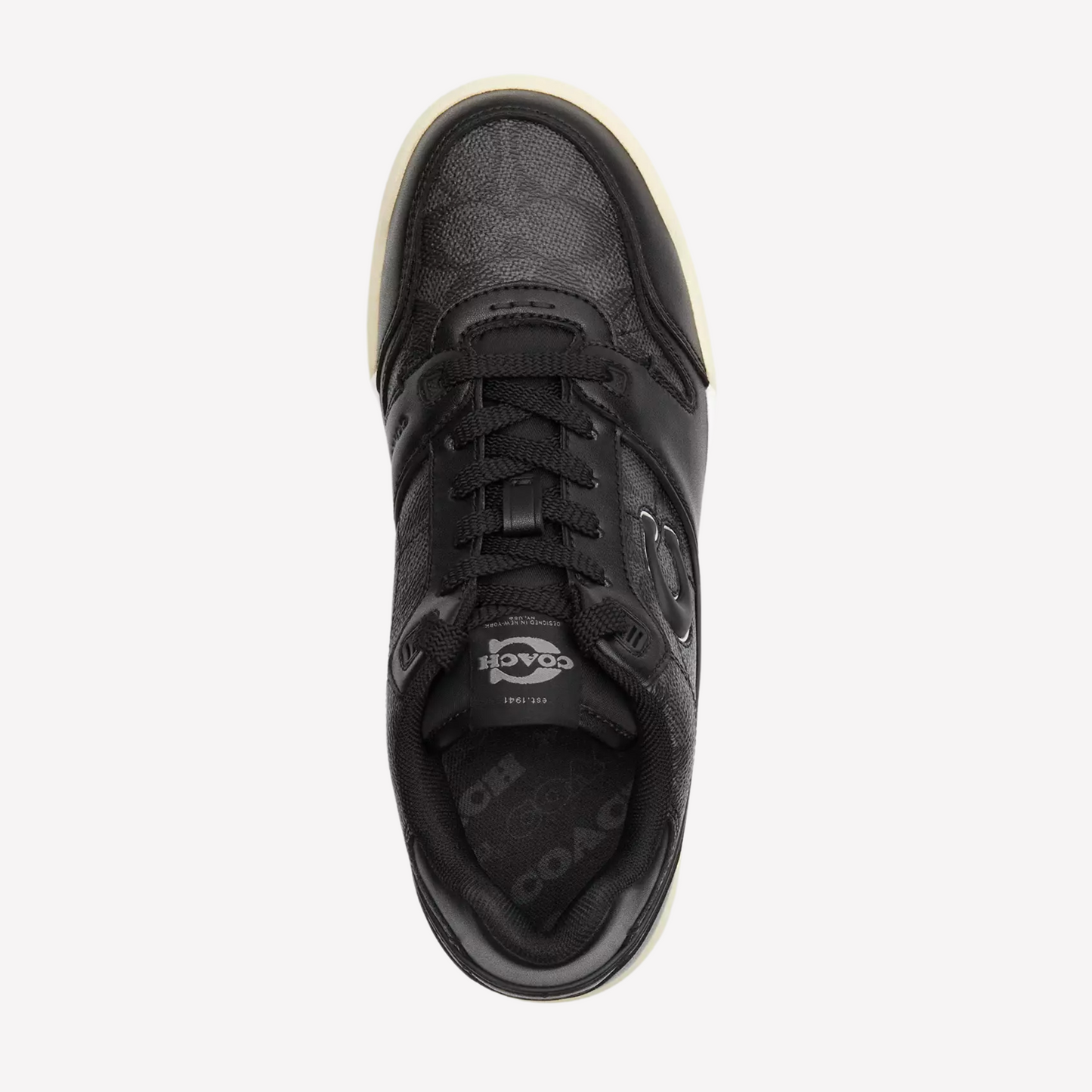 COACH Women's Soho Sneaker - Charcoal Black