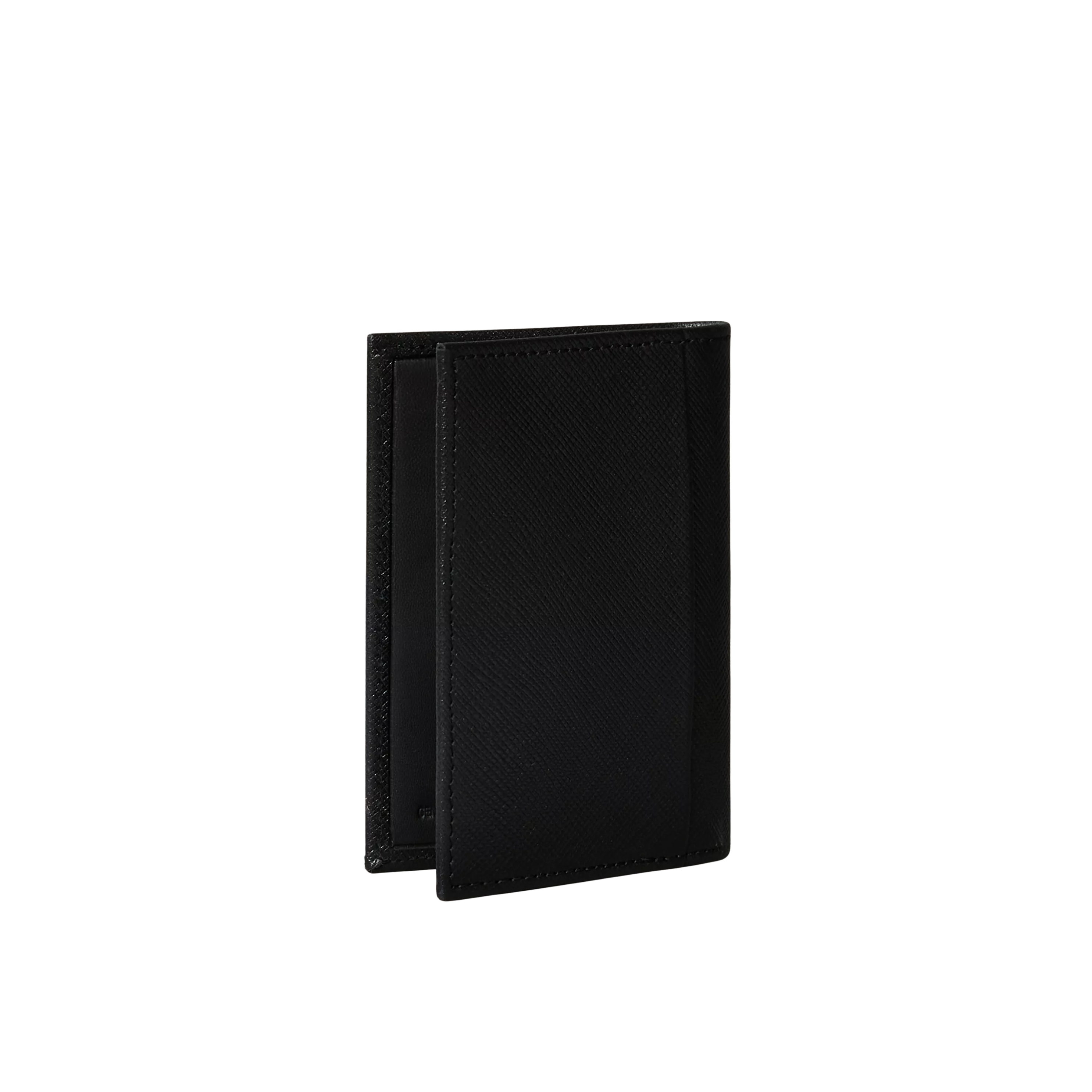 Calvin Klein Men Refined Saffiano Compact Bifold Wallet - Black