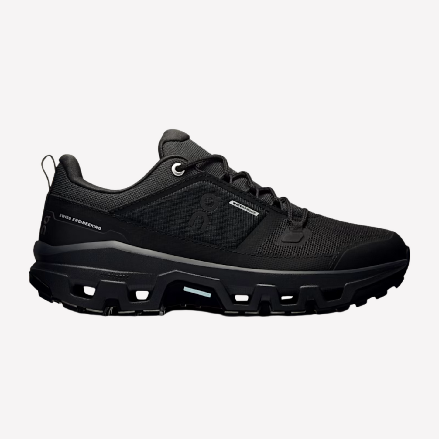 ON Women Cloudrock Low WP - Black