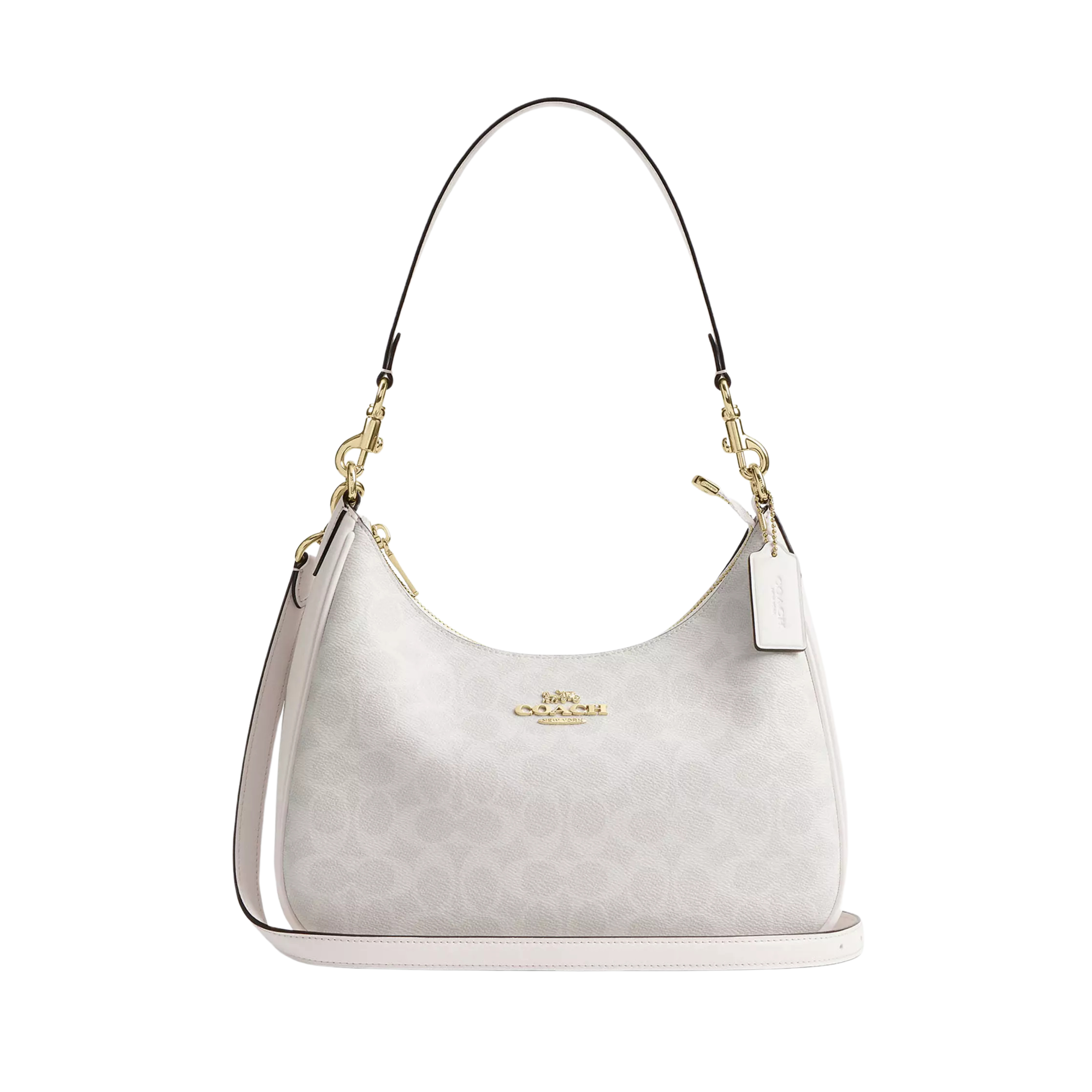 COACH Women Teri Hobo Bag - Gold White Chalk