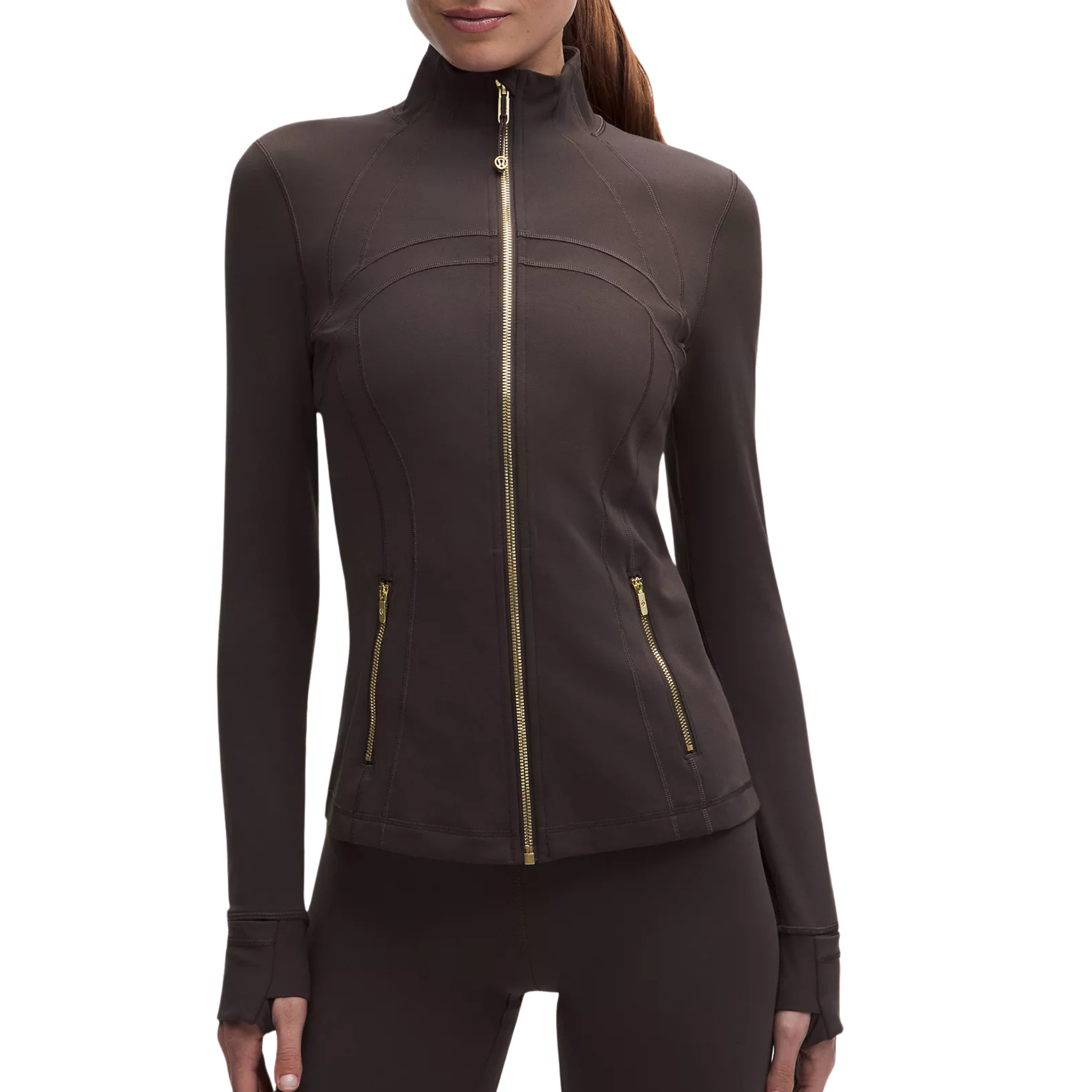 Lululemon Define Jacket - Mahogany Muse Gold