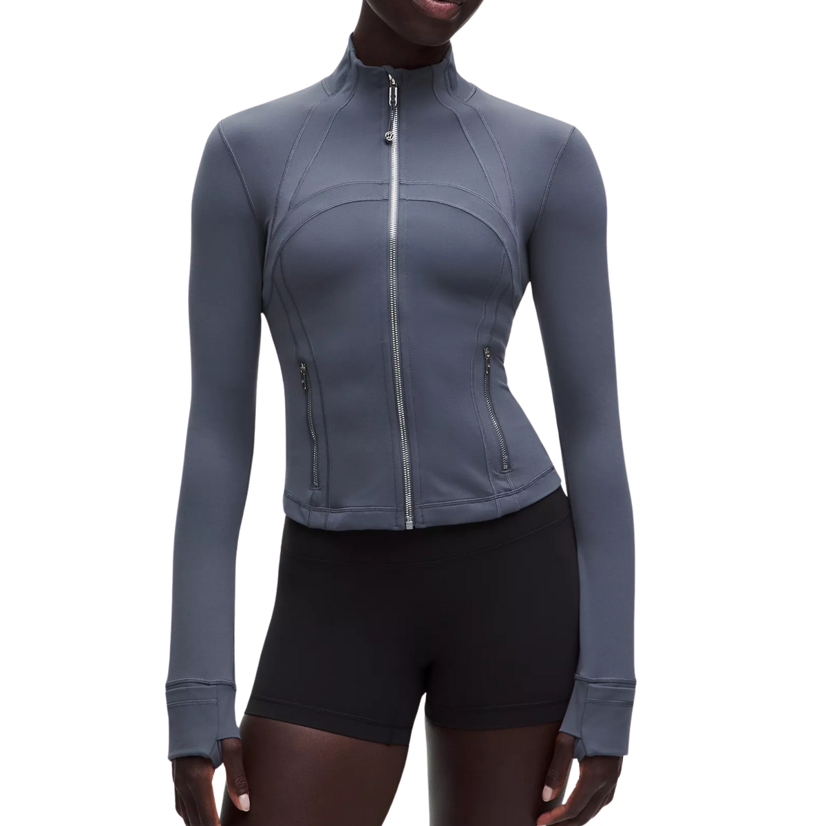 Lululemon Define Cropped Jacket - Dusty Diamond Mirror Silver