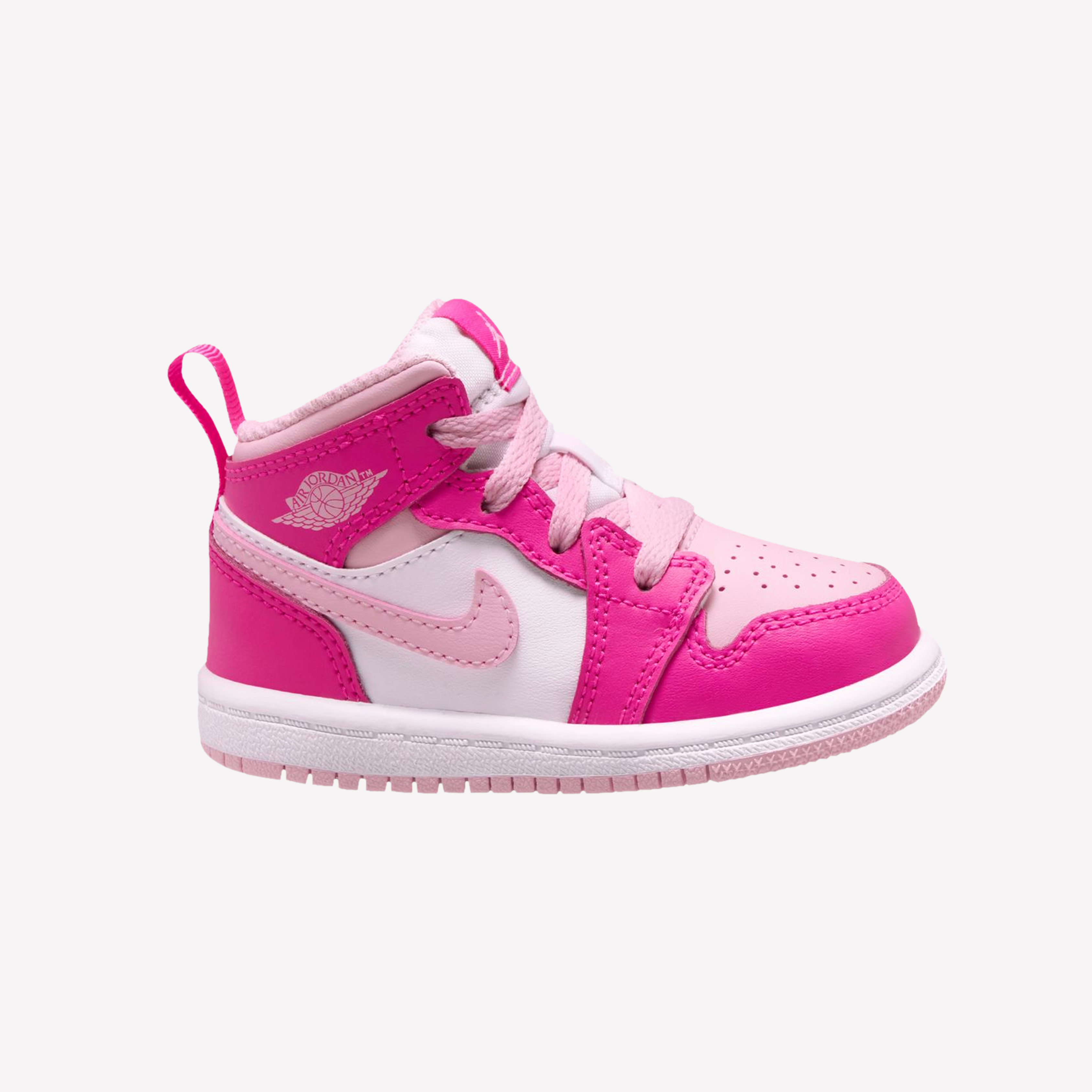 Pink baby nikes discount
