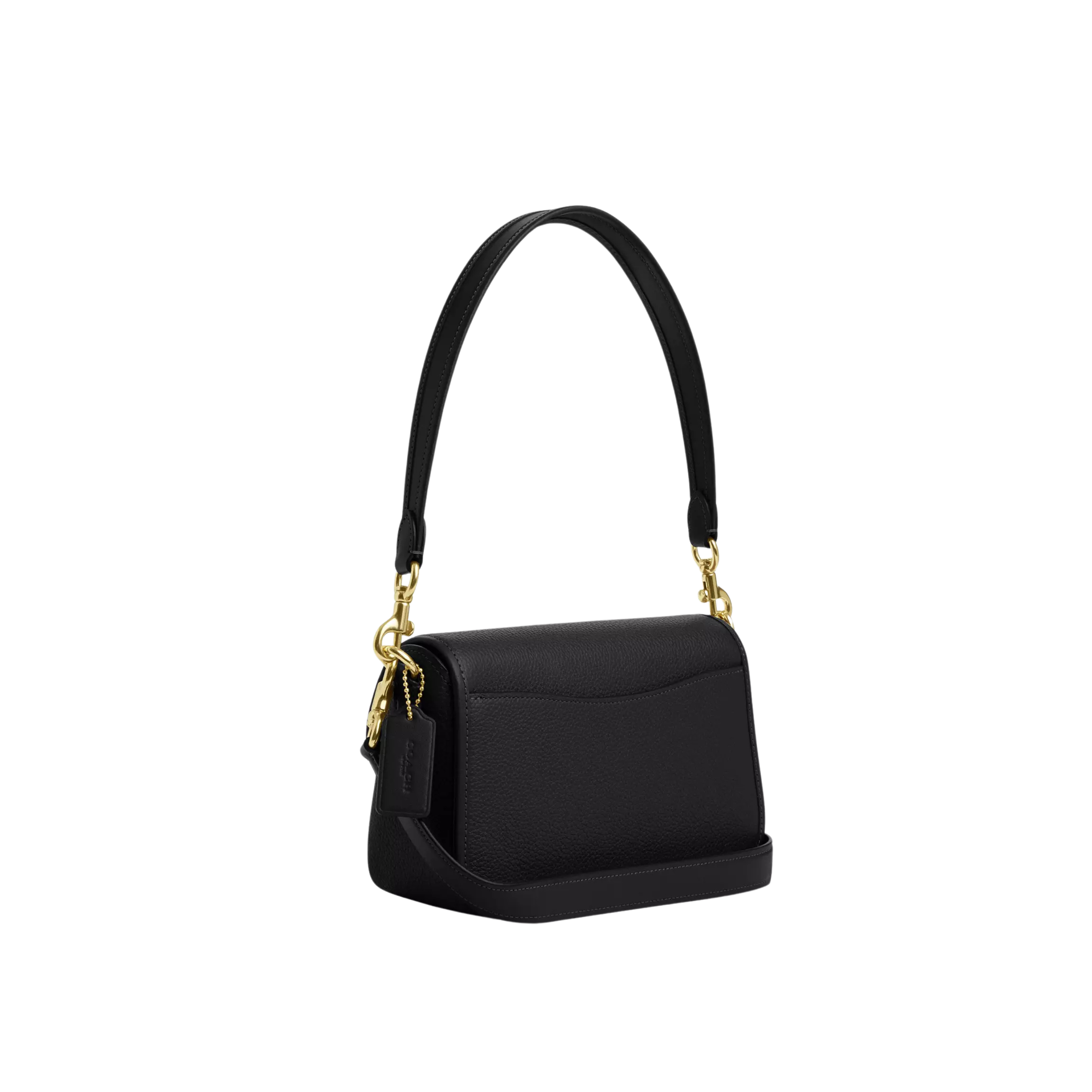 COACH Women Hadley Shoulder Bag - Gold Black