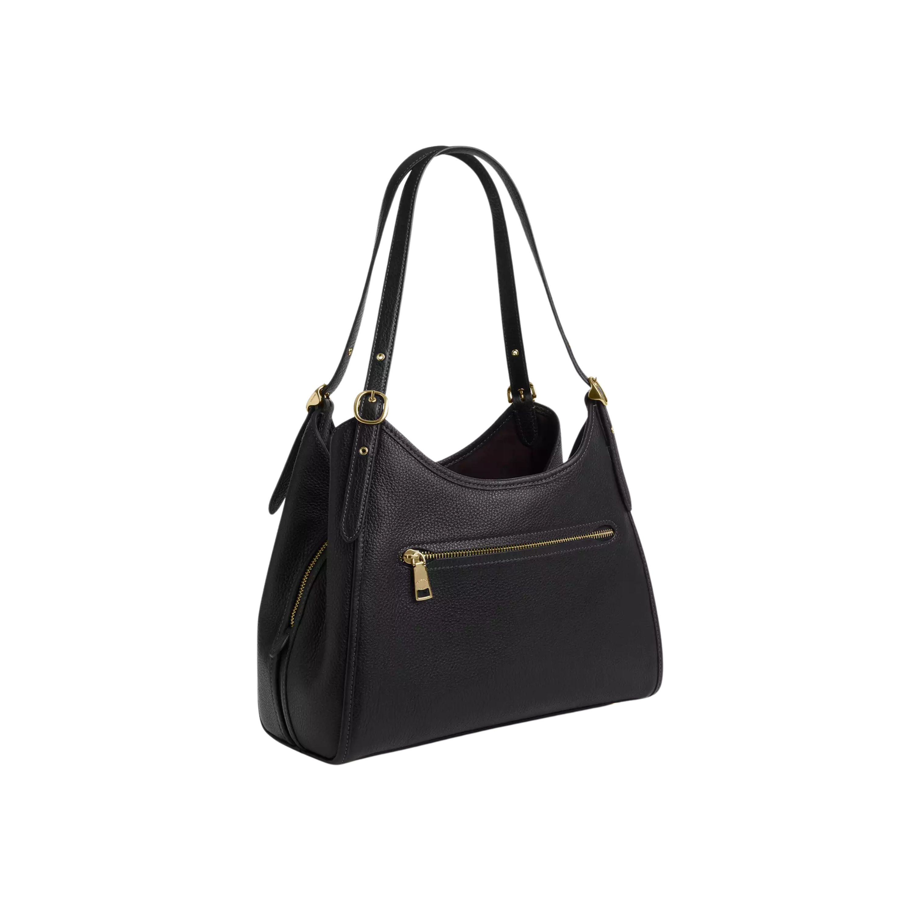 COACH Women Erin Shoulder Bag - Gold Black